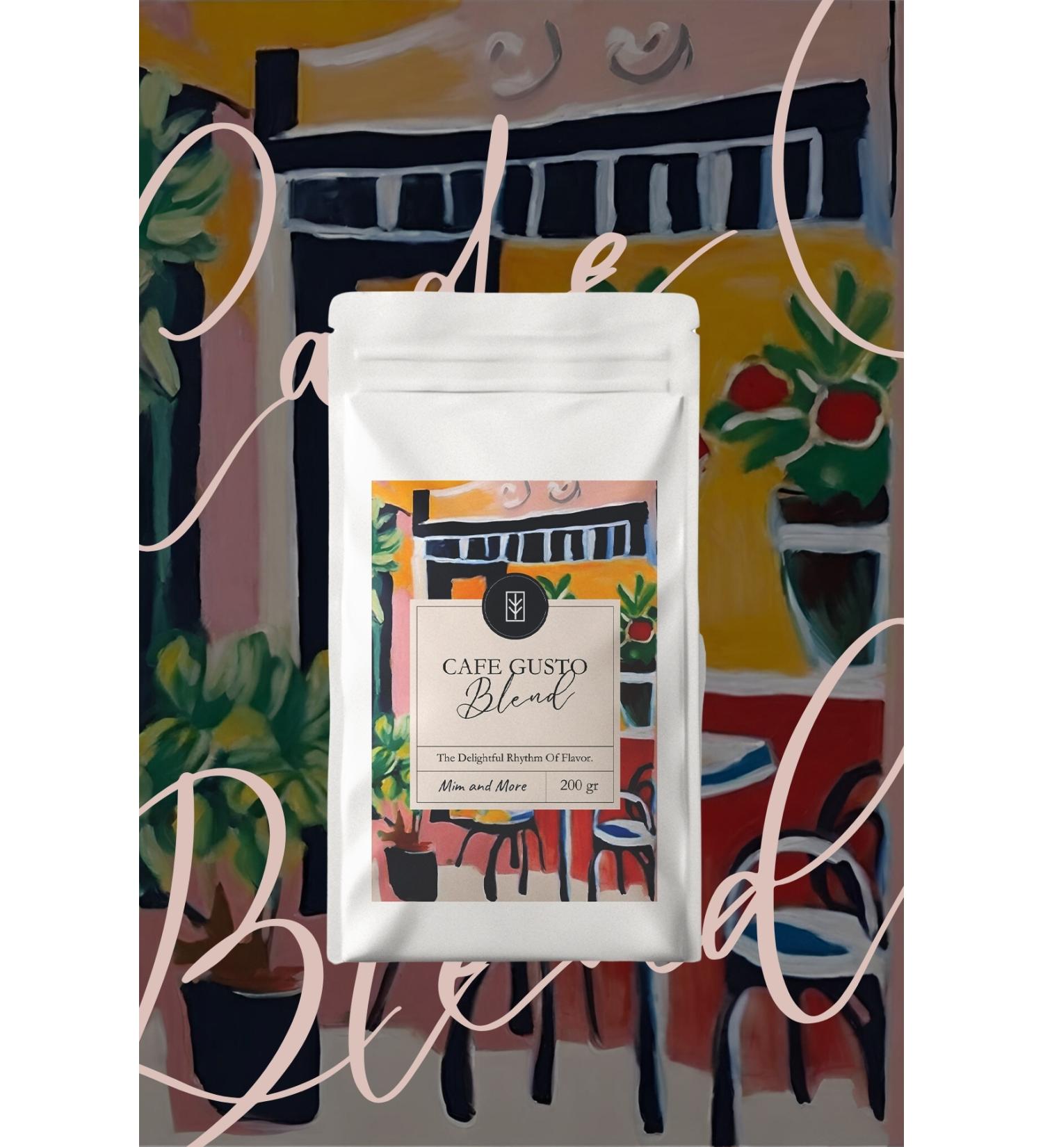 Mim and More Cafe Gusto Blend Filter Coffee 200 Gr - Buy Online on GoSupps.com