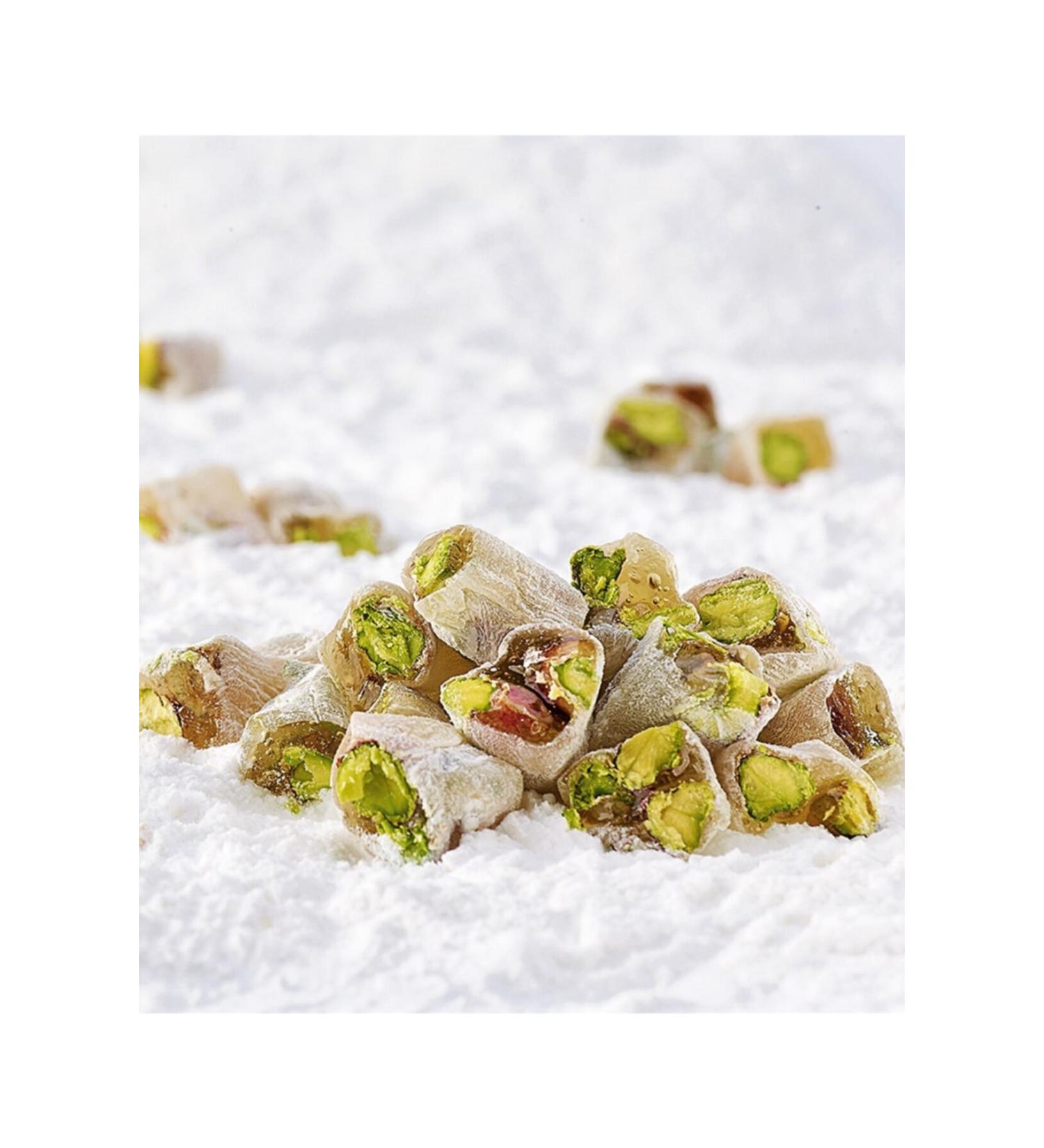 ekerci Ali Galip Double Roasted Pistachio Turkish Delight (500 G)