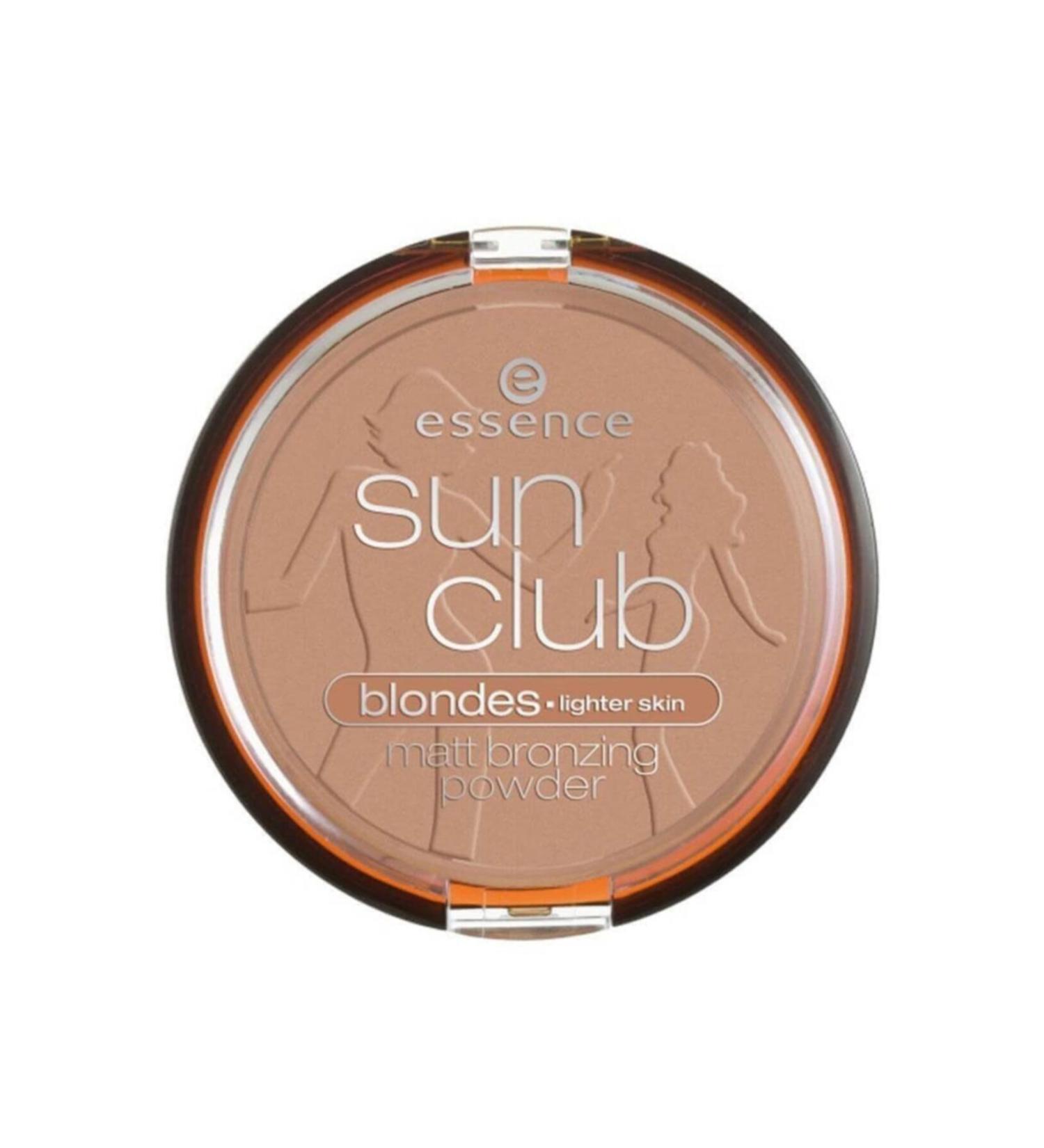 Essence Sun Club Matt Bronzing Powder Powder Lighter Skin No: 01