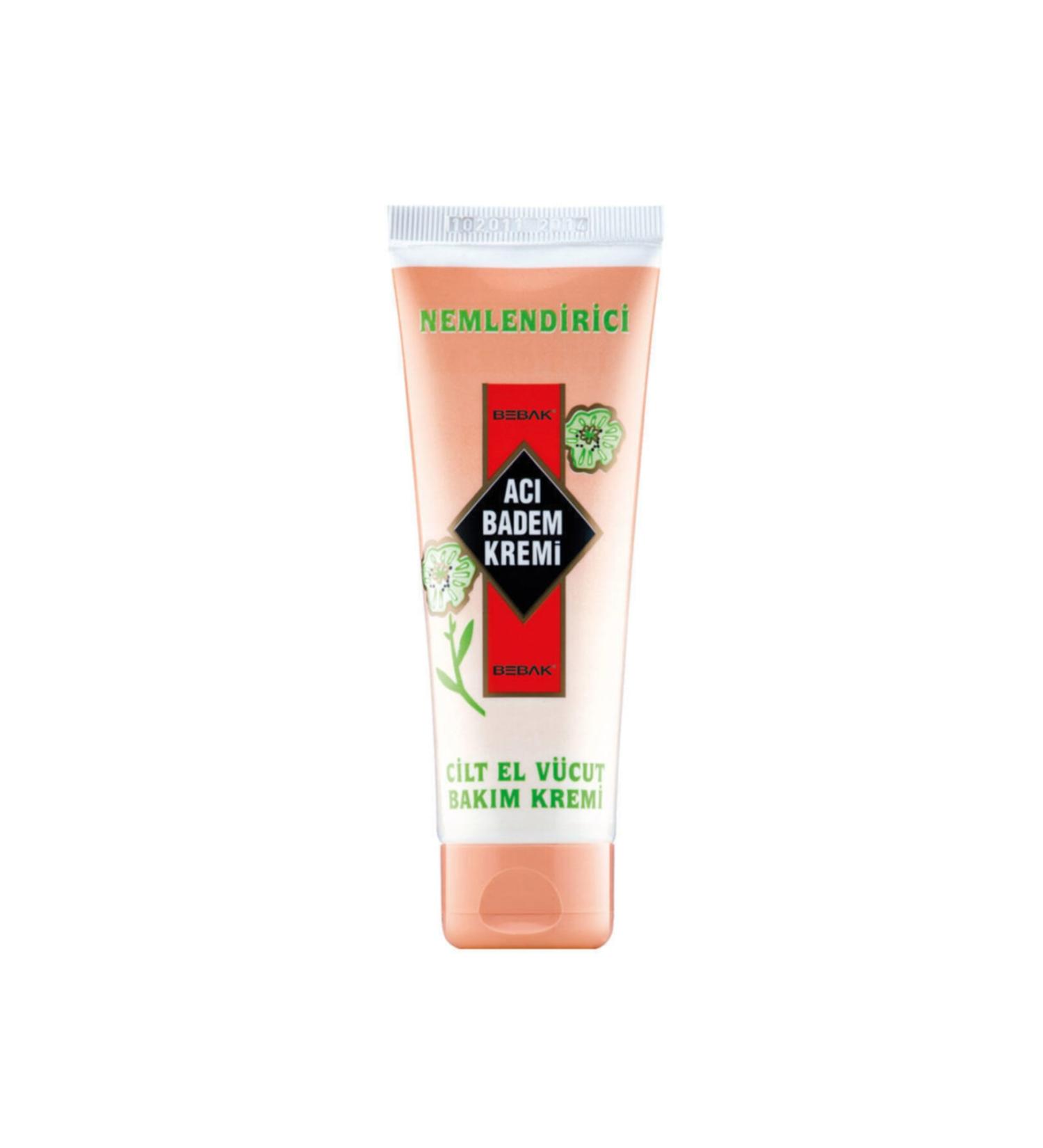 Bebak Bitter Almond Hand Body Care Cream 70 ml