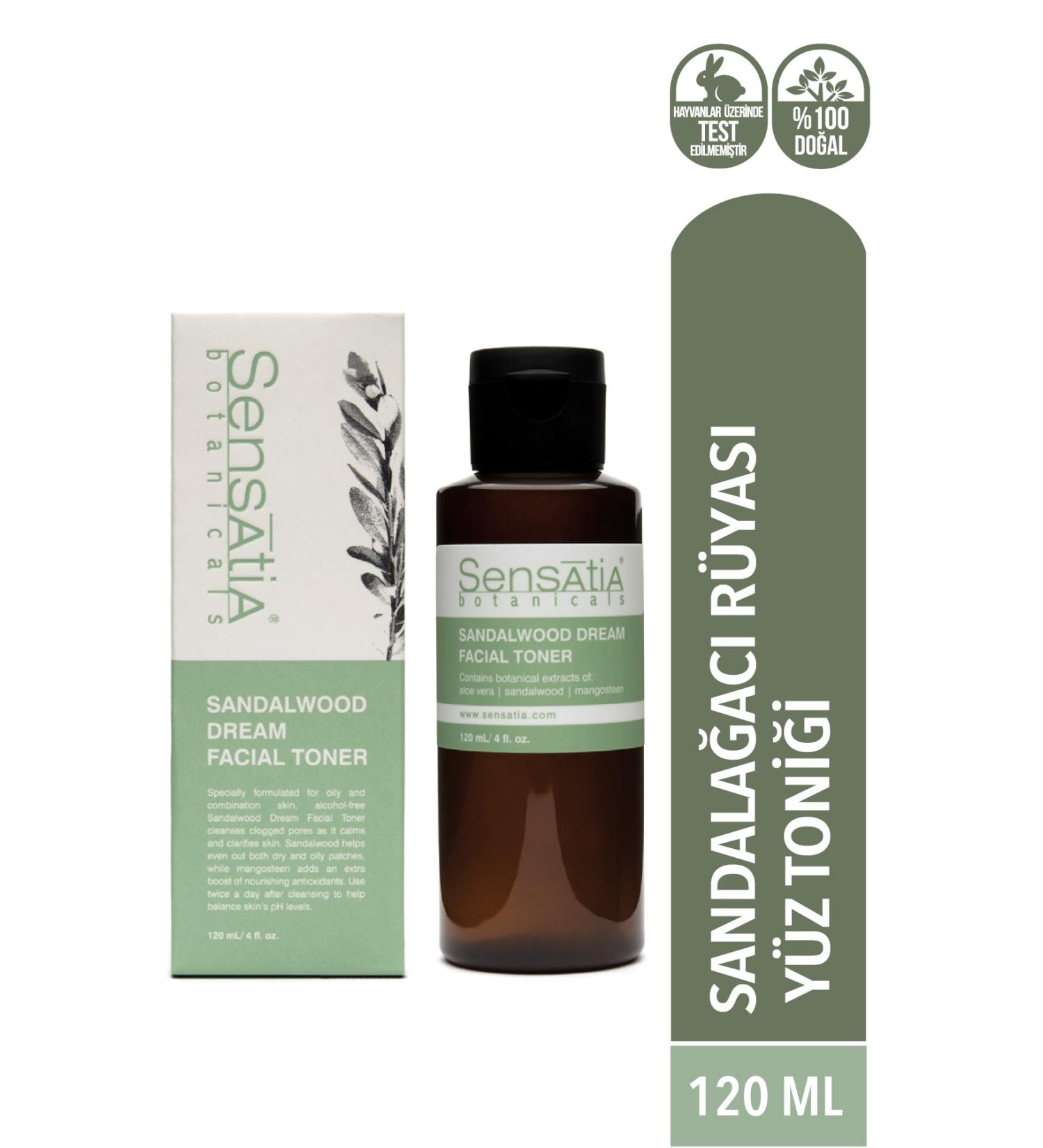 Sensatia Botanicals Sandalwood Dream Facial Toner 120ml