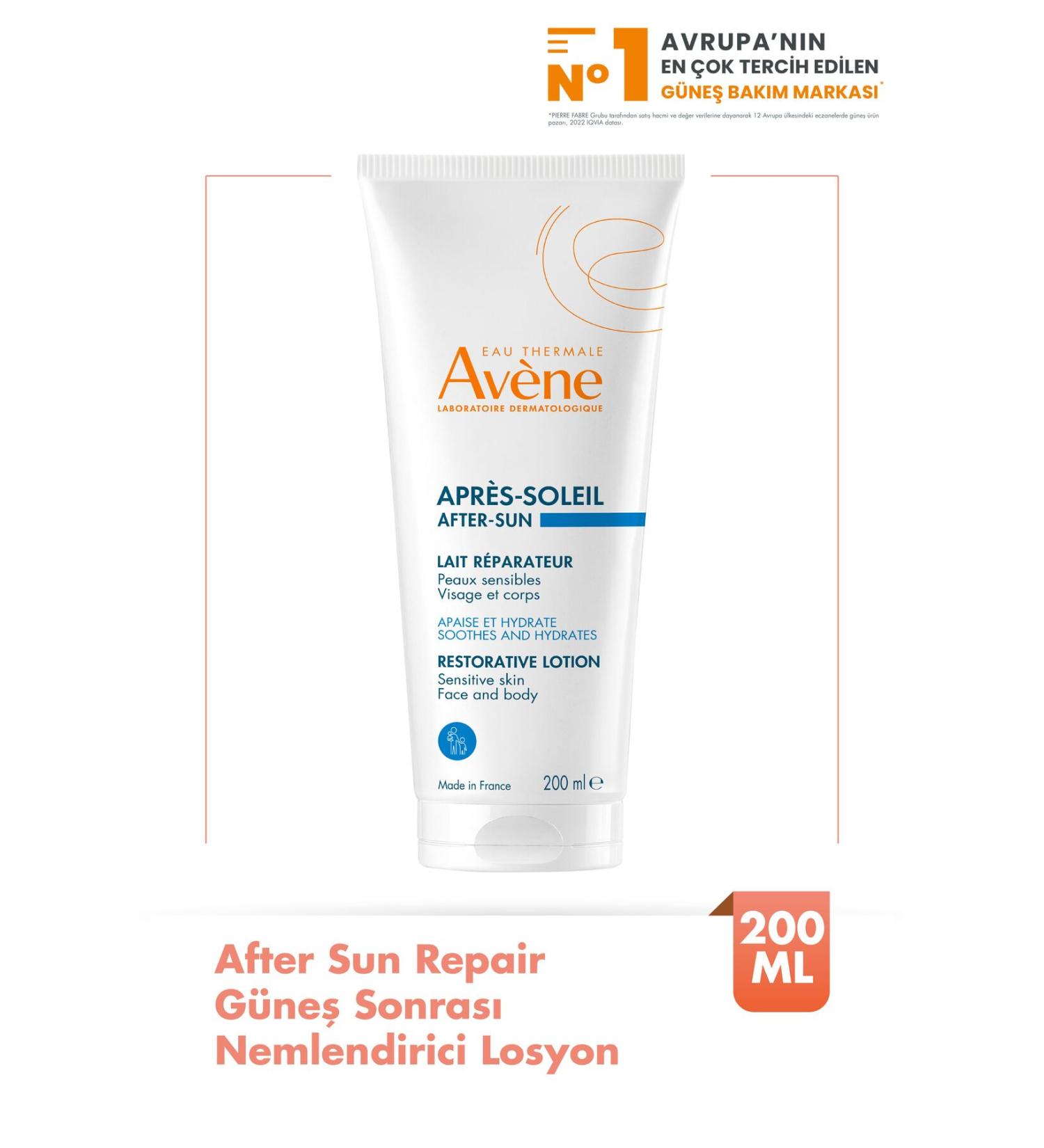 Avene After Sun Repair After Sun Moisturizing Lotion 200 ml