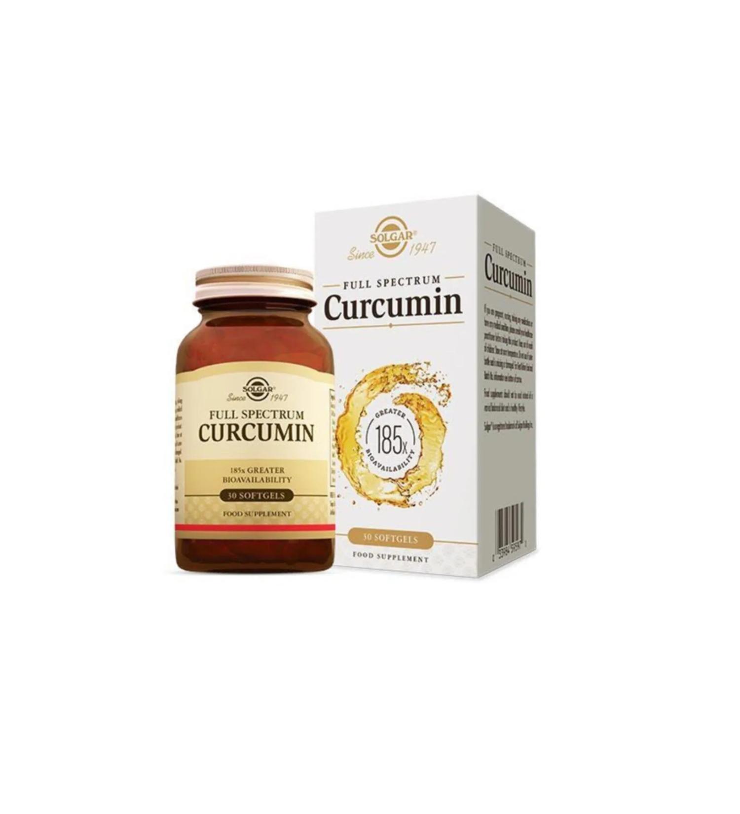 Solgar Full Spectrum Curcumin 30 Softgel