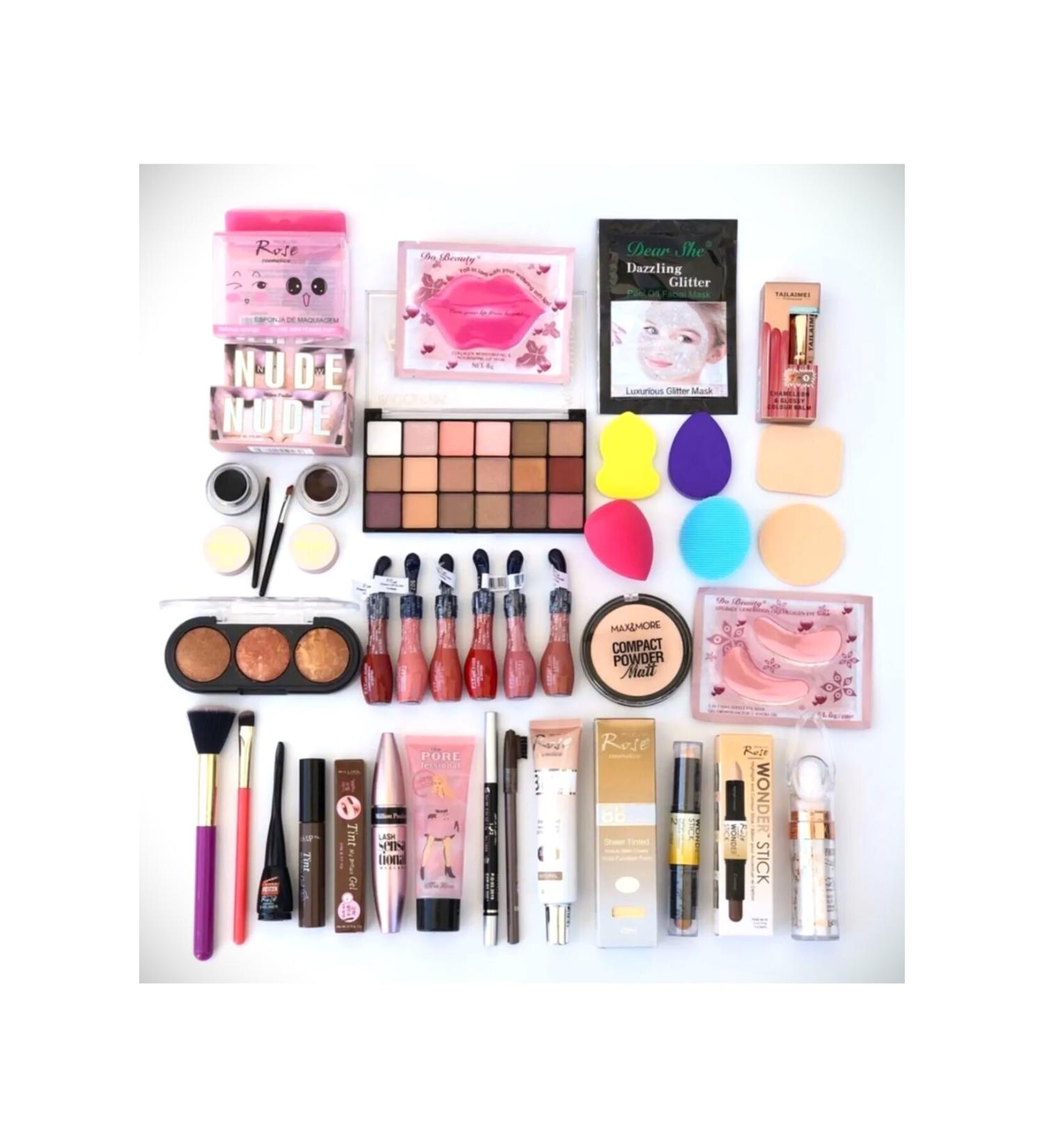 A LY COSMET CS Aily Dowry Package 22 Different Model Makeup Set & Eyeshadow