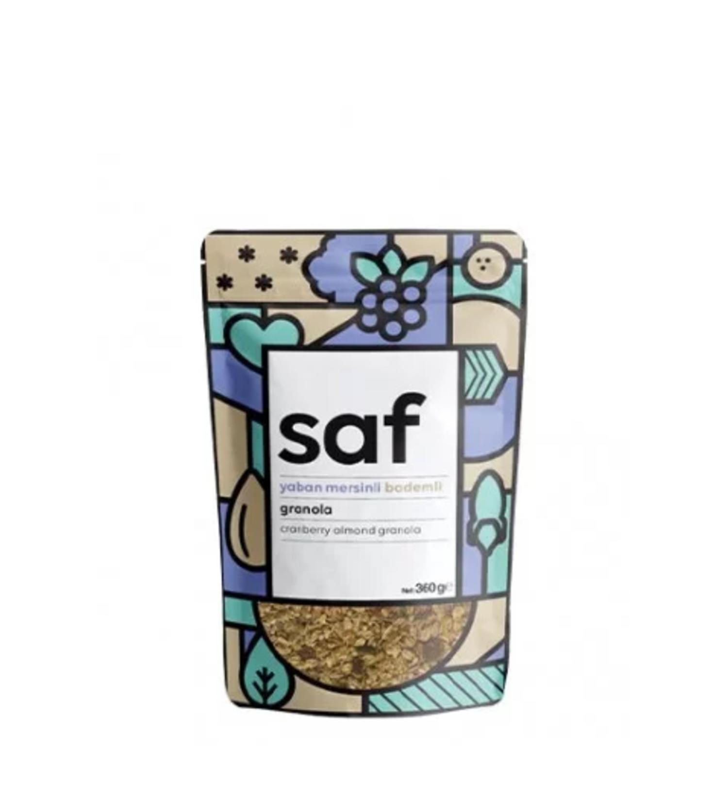 Saf Nutrition Blueberry & Almond Granola 360gr (1 PIECE)