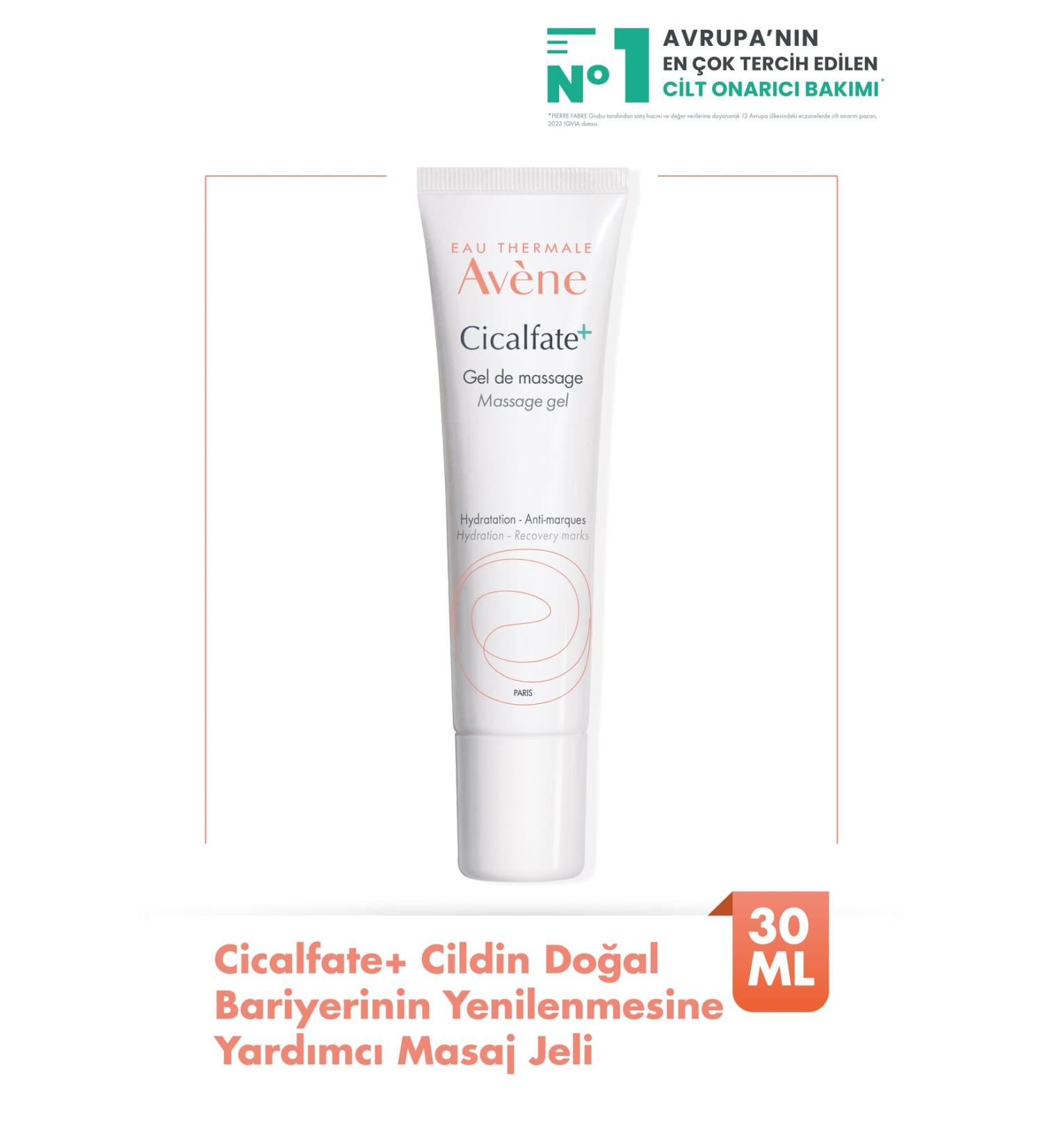 Avene Cicalfate+ Massage Gel Helping to Renew the Skin's Natural Barrier 30 Ml - Buy Online on GoSupps.com