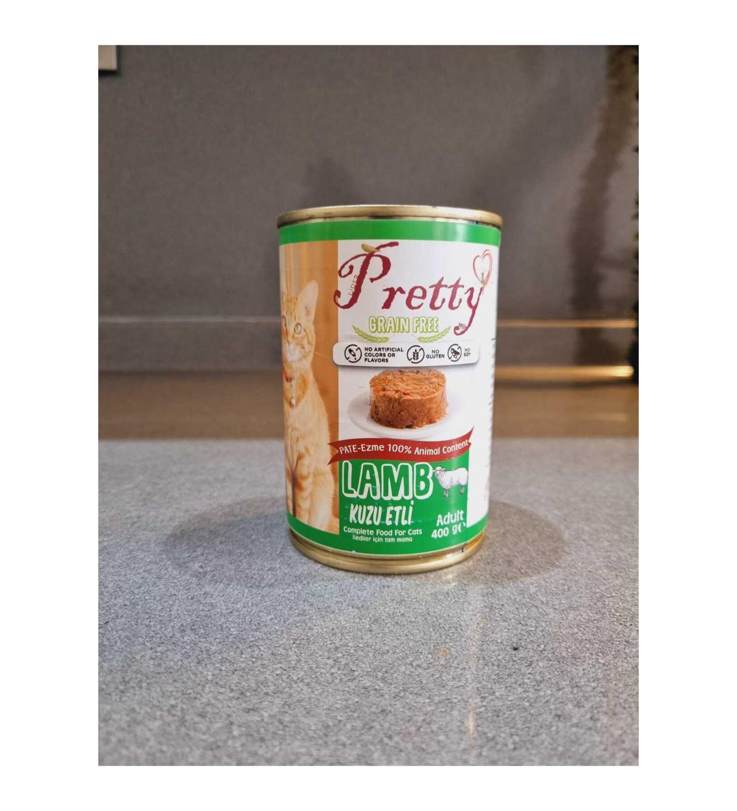 Lider MAGNESIA PRETTY ADULT CAT FOOD LAMB MEAT 415 GR