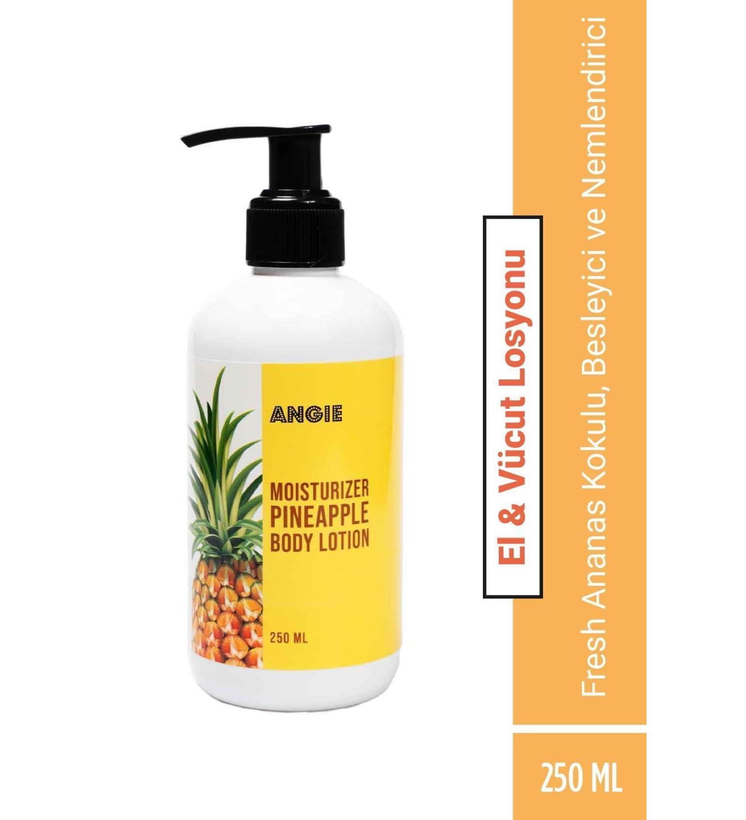 Angie Fruits Women Pineapple Body Lotion - 250ml - Buy Online on GoSupps.com