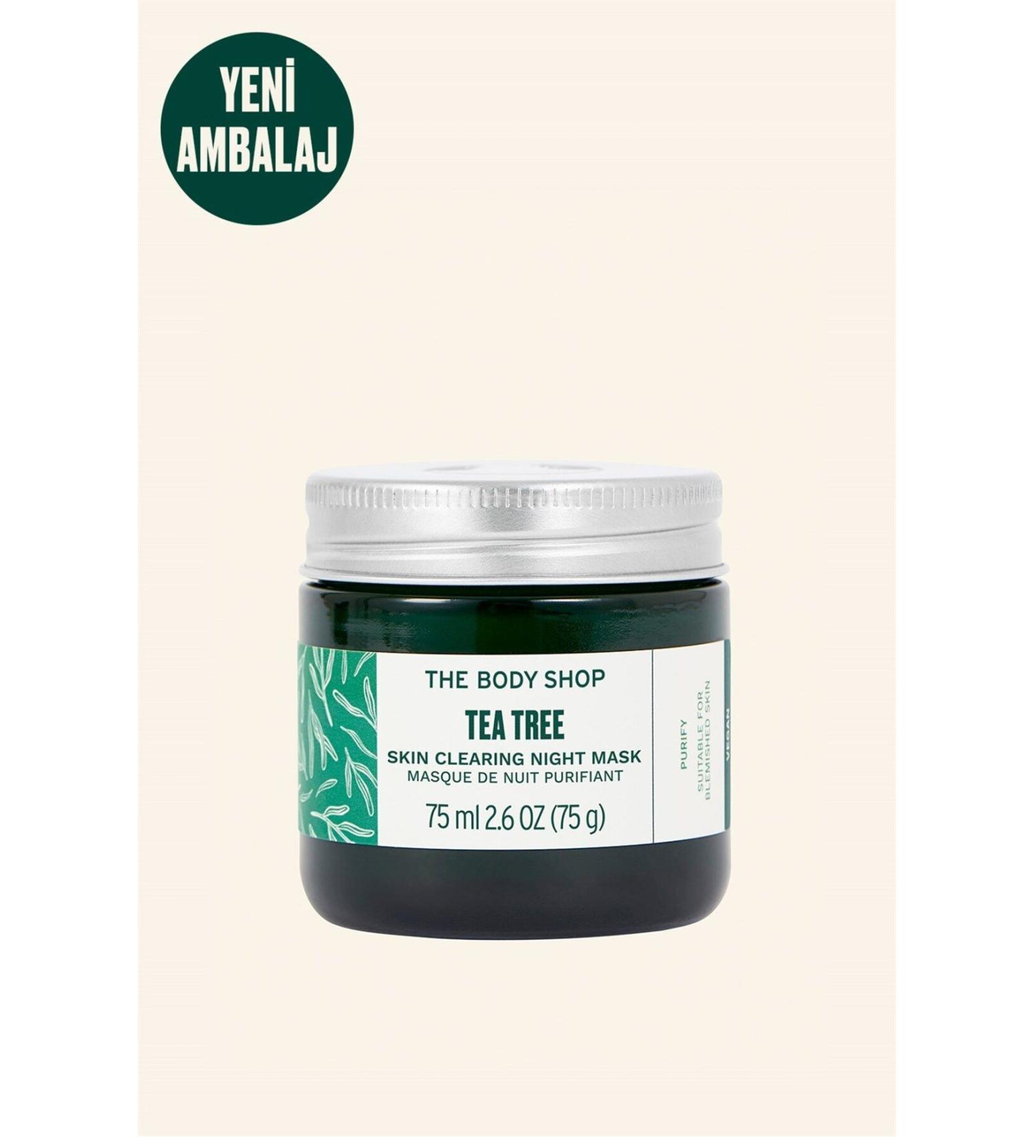 THE BODY SHOP Tea Tree Night Mask 75ml - Buy Online on GoSupps.com