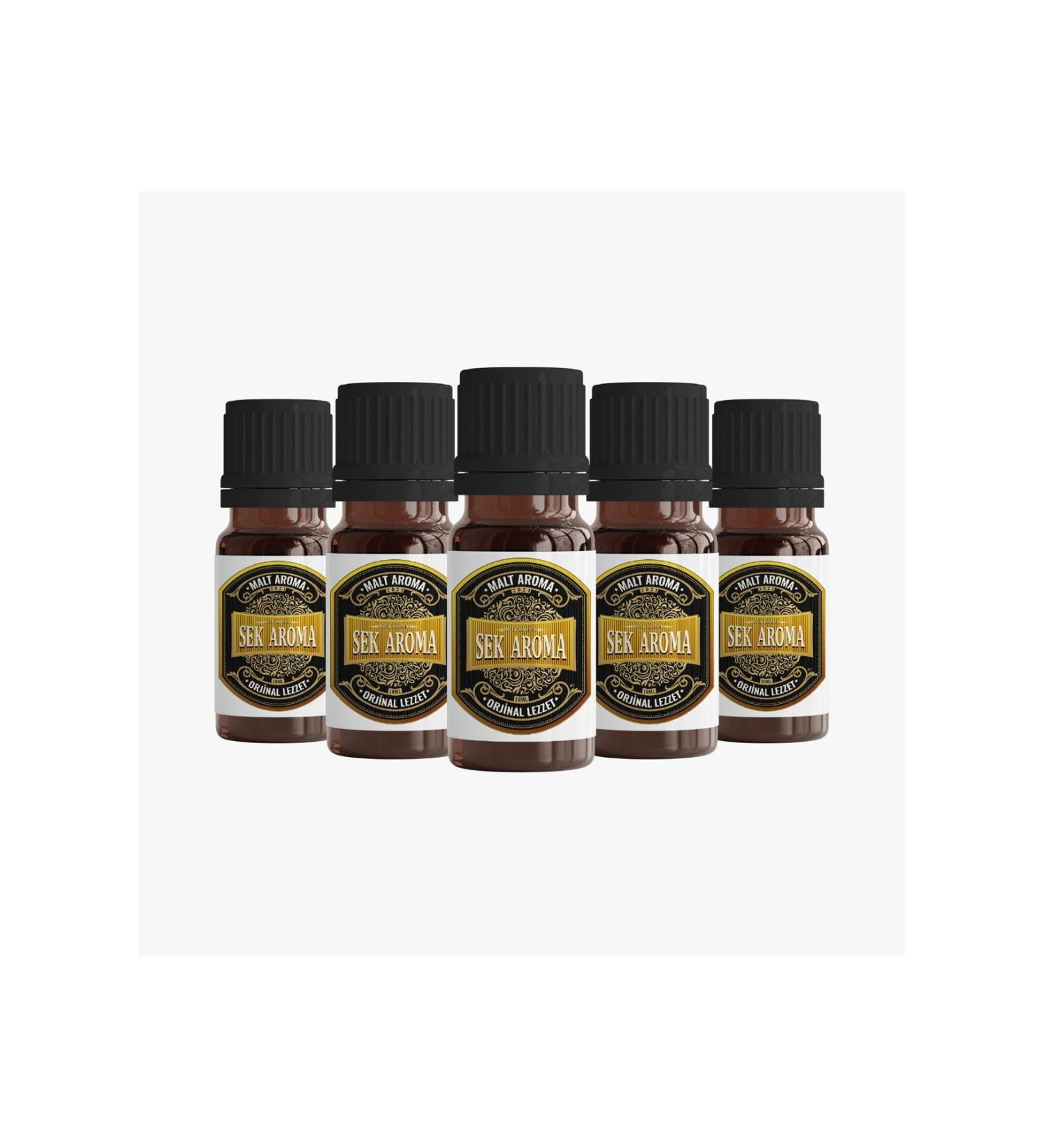 Sek Aroma 5 Piece Disposable Scotch Malt Kit - Scotch Malt Flavor 5x10ml