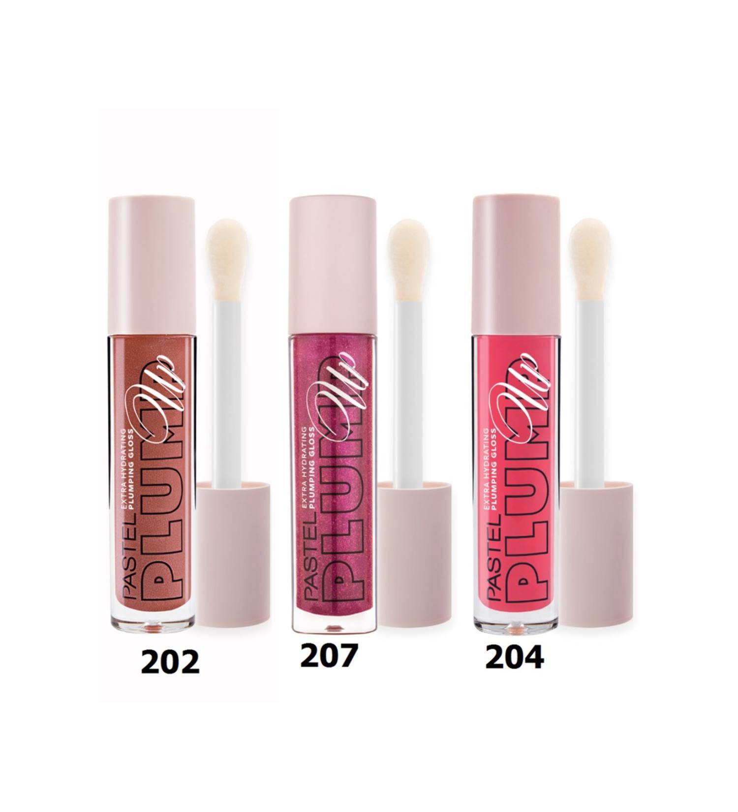 Pastel New 3-piece set Plump Up Plumping Lip Gloss 202-204-207 - Buy Online on GoSupps.com