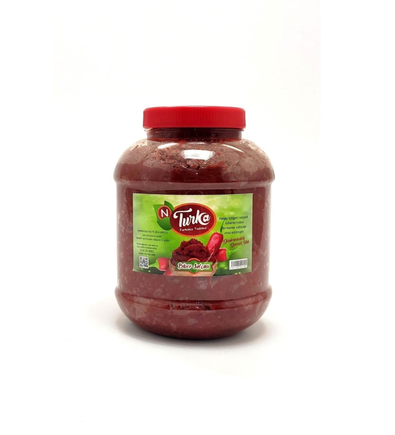 N TURKA Local Hatay Pepper Paste Hot (CAM PET.) 2000g