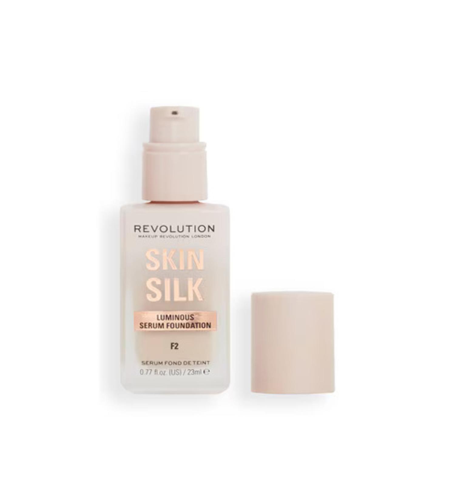 Revolution Skin Silk Serum Foundation F2 - Buy Online on GoSupps.com