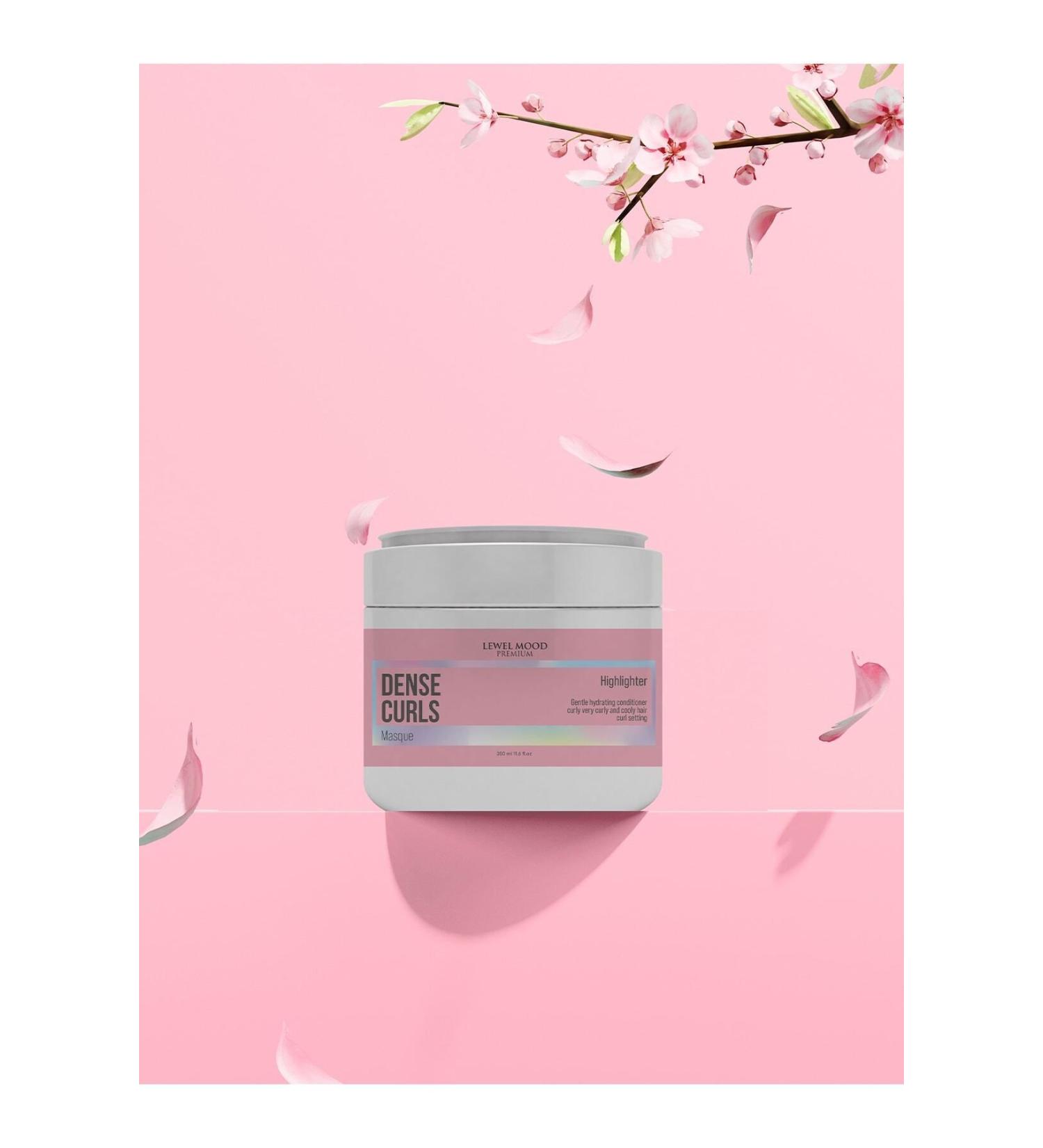 Level Mood Premium Dense Curls Curly Hair Care Mask 350ml Level Mood - Buy Online on GoSupps.com