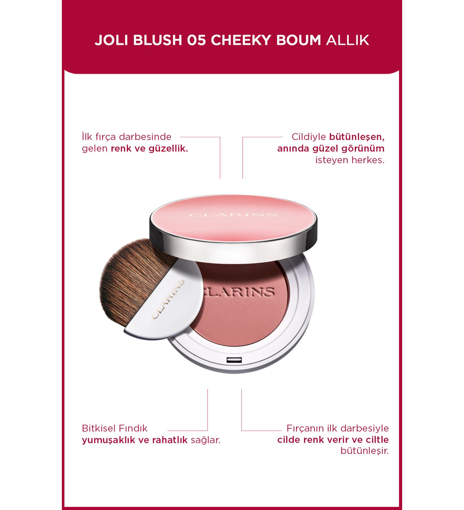 Clarins Joli Blush 05 Cheeky Boum Blush - Buy Online on GoSupps.com