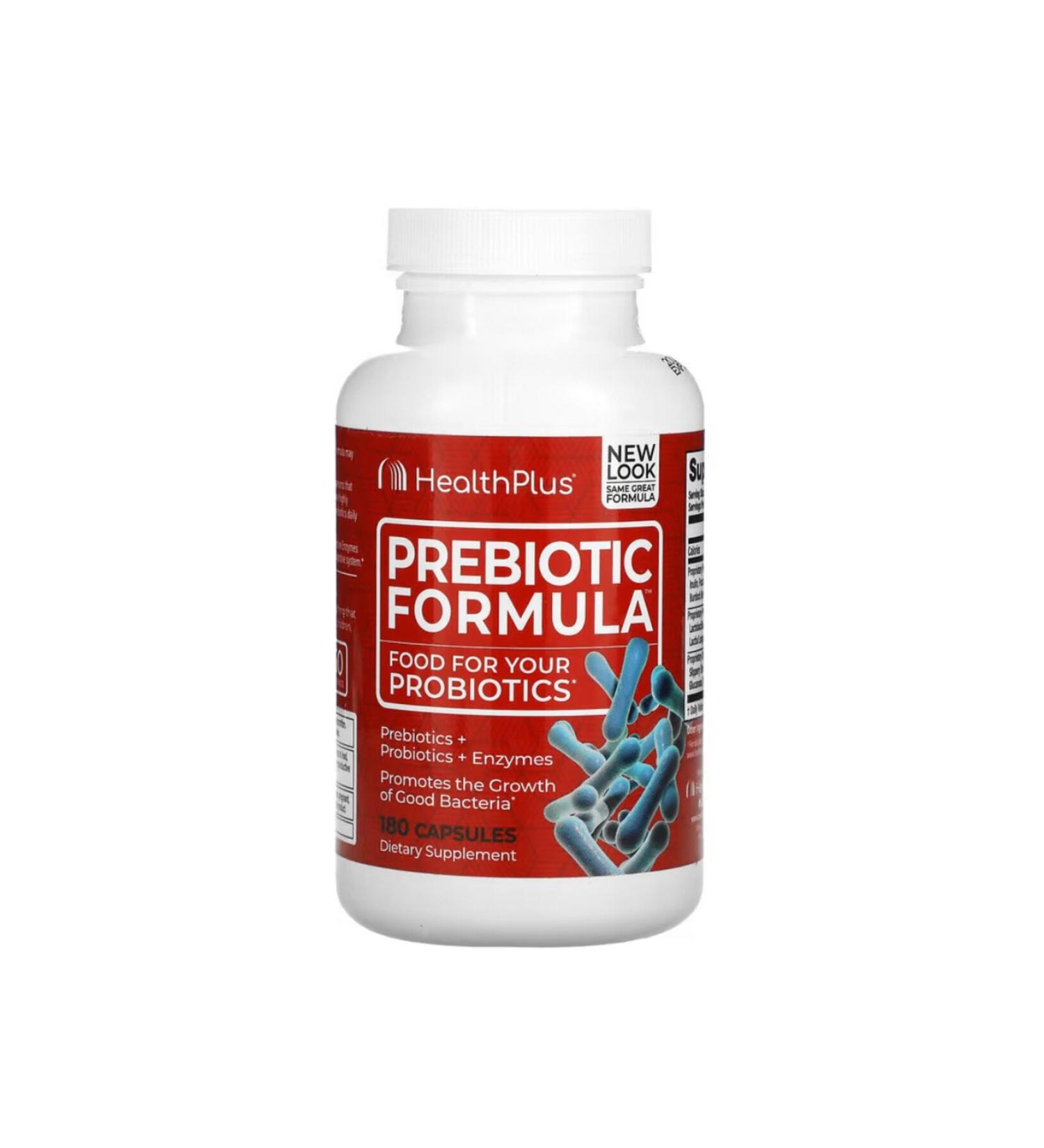 Health Plus Prebiotic Formula 500 Mg 180 Capsules