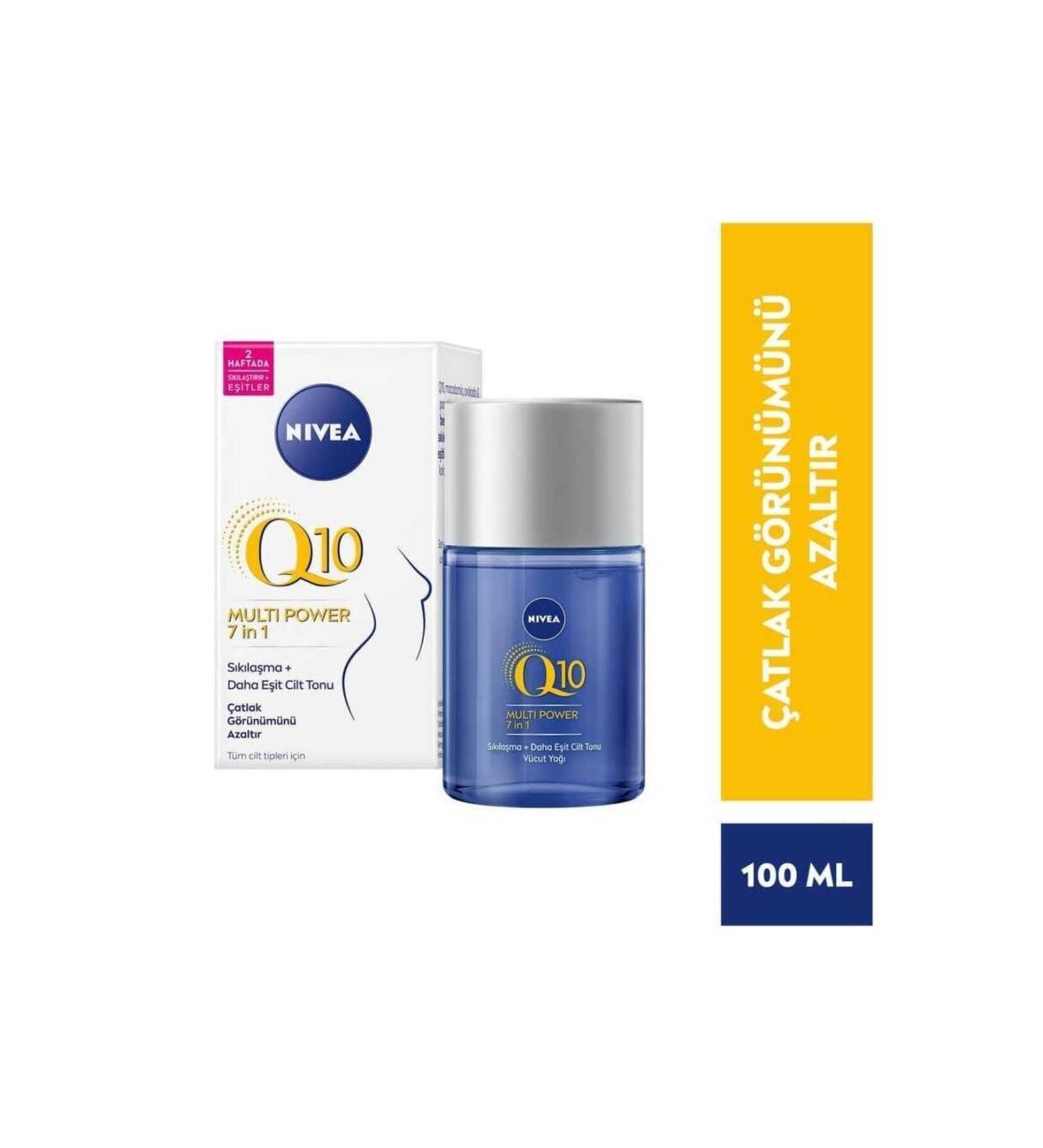 NIVEA Q10 Firming Body Oil 100 ml Firms Skin in 2 Weeks