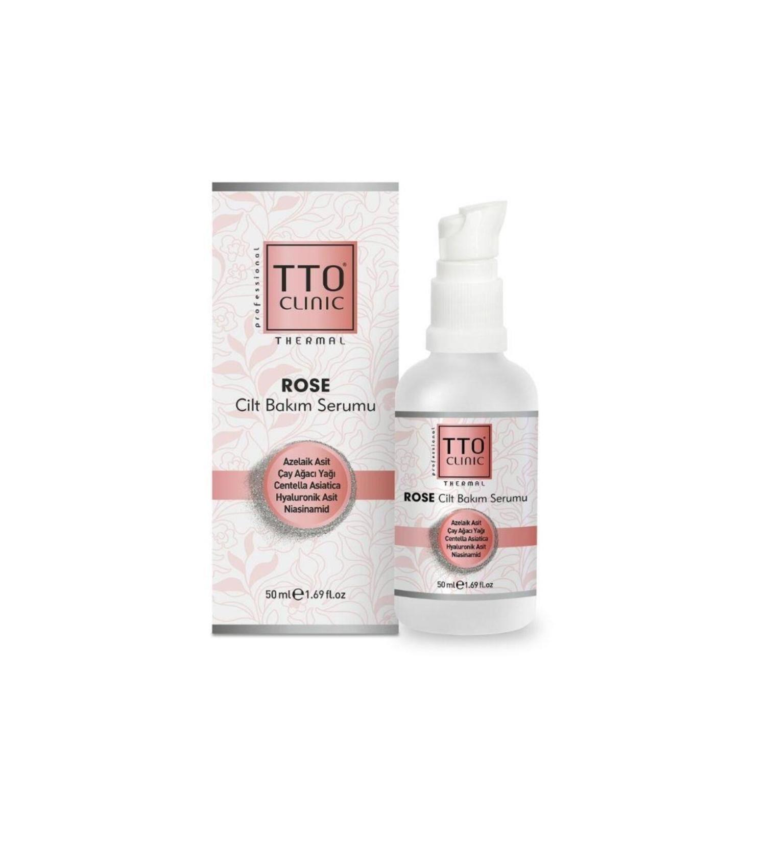 Tto Clinic Rose Skin Care Serum 50 ml - Buy Online on GoSupps.com
