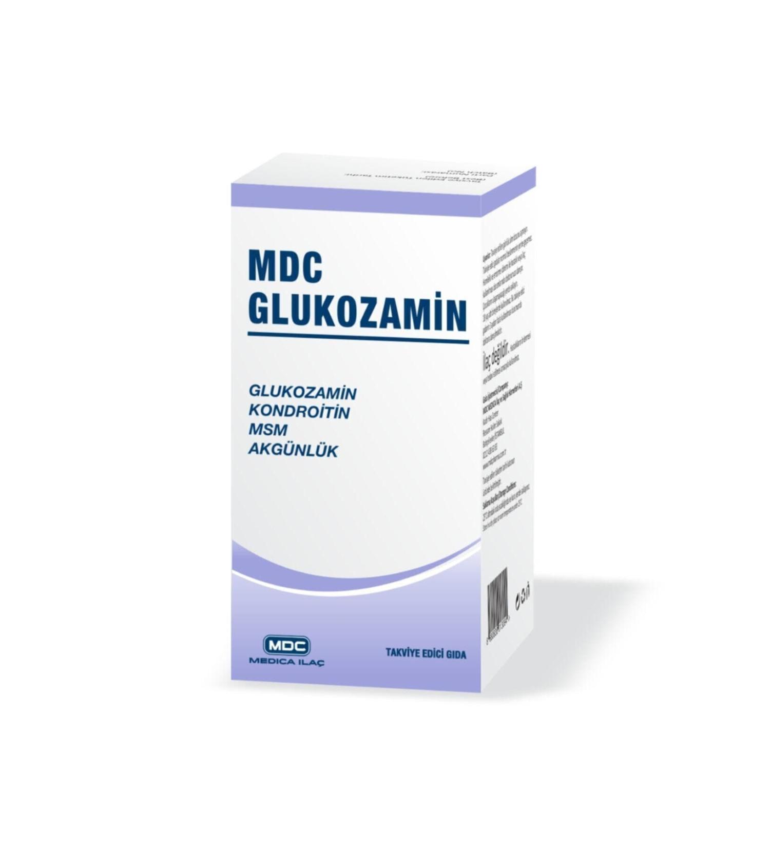 Mdc Medica Pharma Mdc Glucosamine 60 Tablets