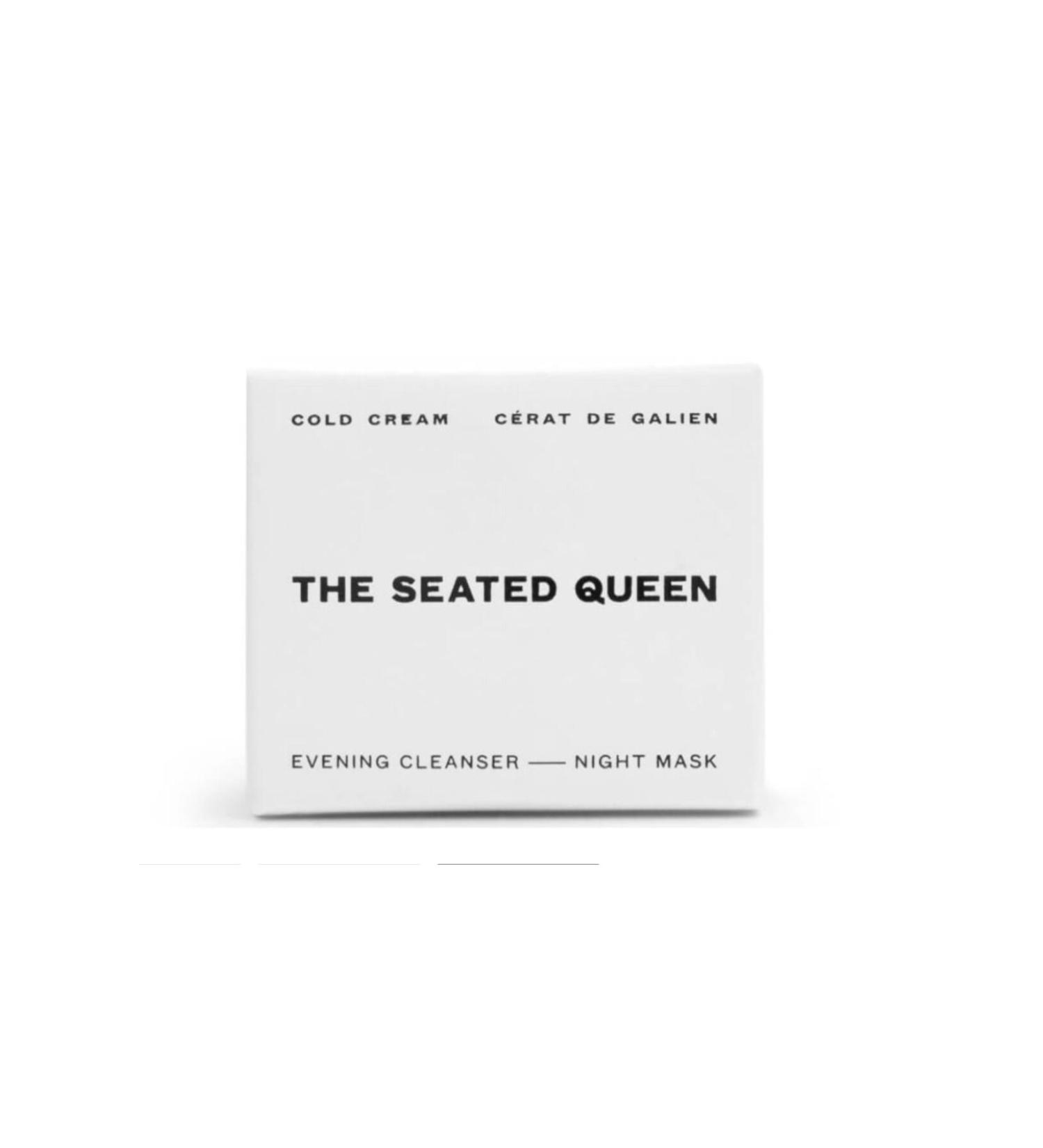 THE SEATED QUEEN COLD CREAM EVENING CLEANSER - NIGHT MASK 50ML