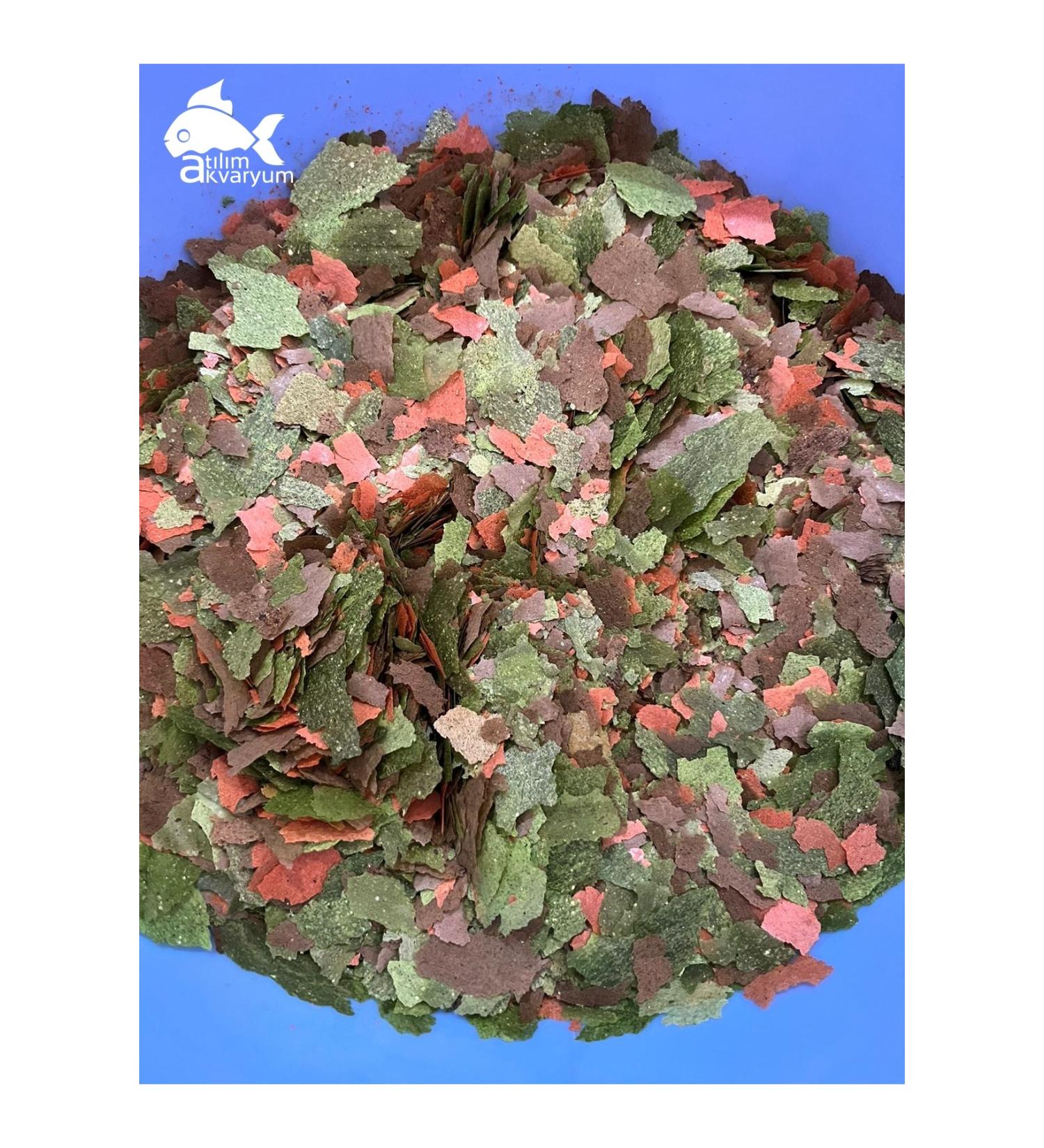 At l m Aquarium PRO Guppy Food Tetra Platy Molly etc. Fish Food High Protein and Algae Content 1 KG PACKAGE