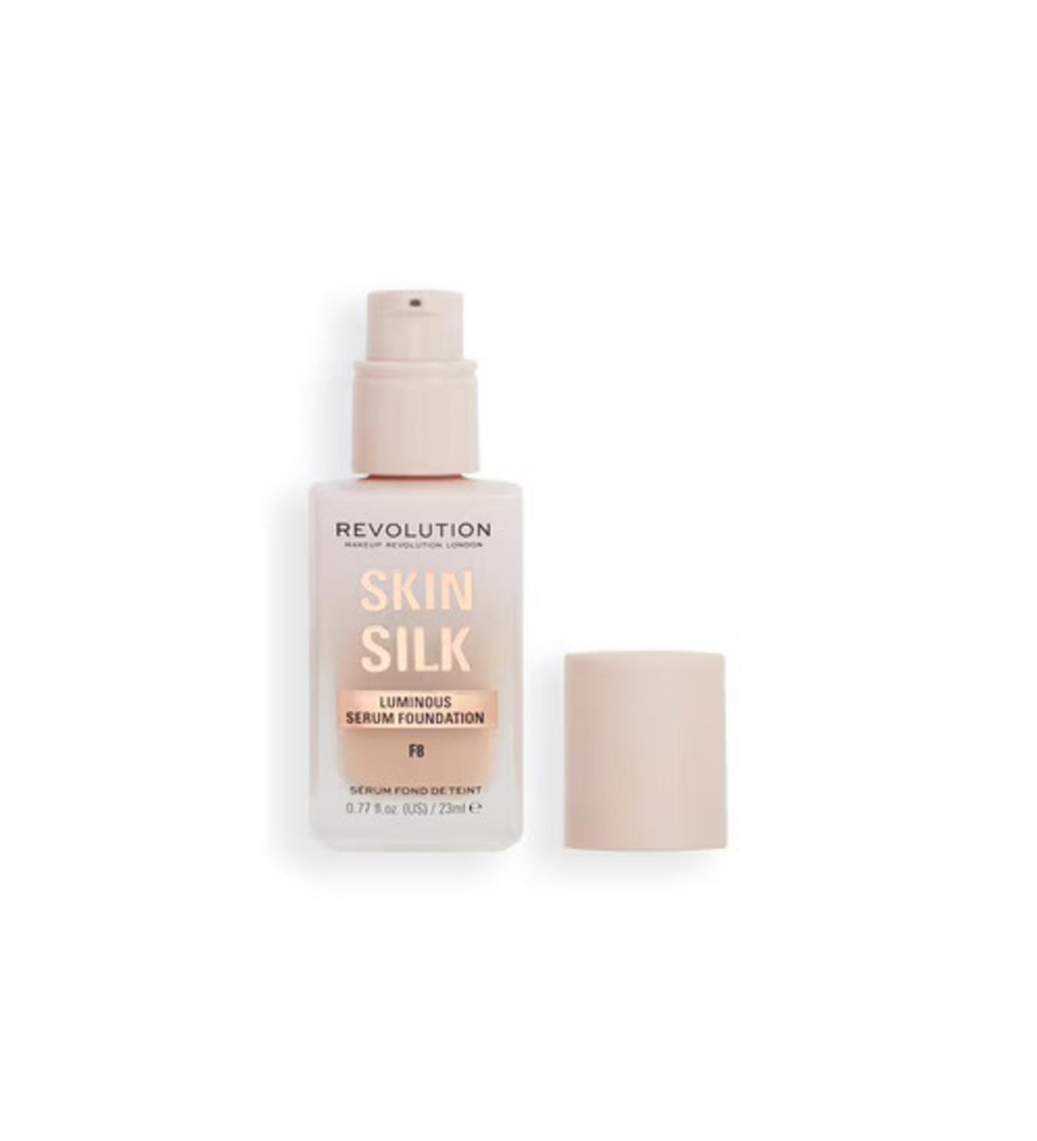 Revolution Skin Silk Serum Foundation F8 - Buy Online on GoSupps.com
