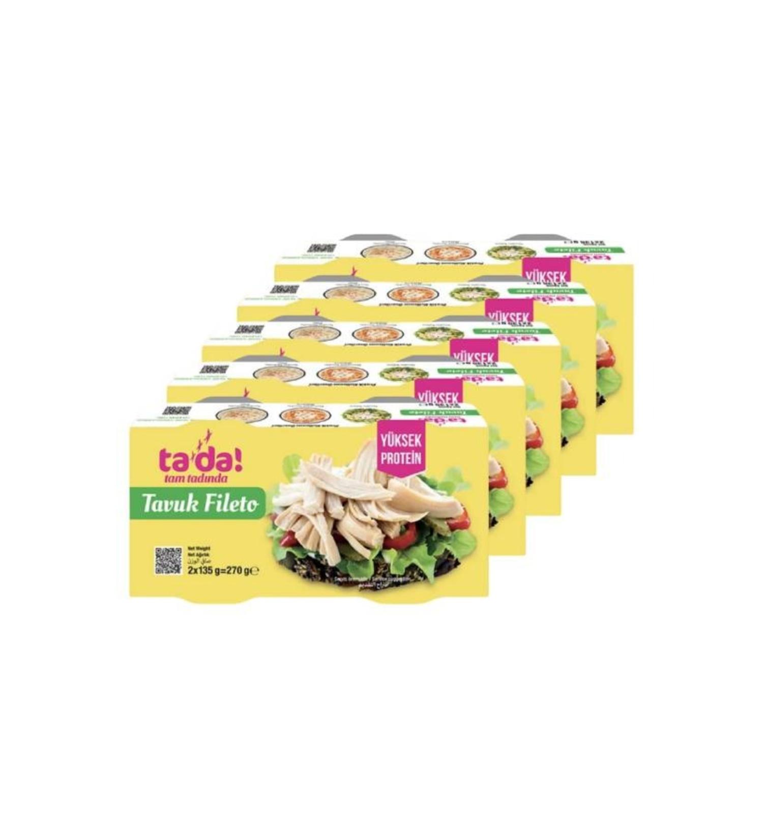 Tada Ready Chicken Canned 135 gr 2-pack (5 Pieces)