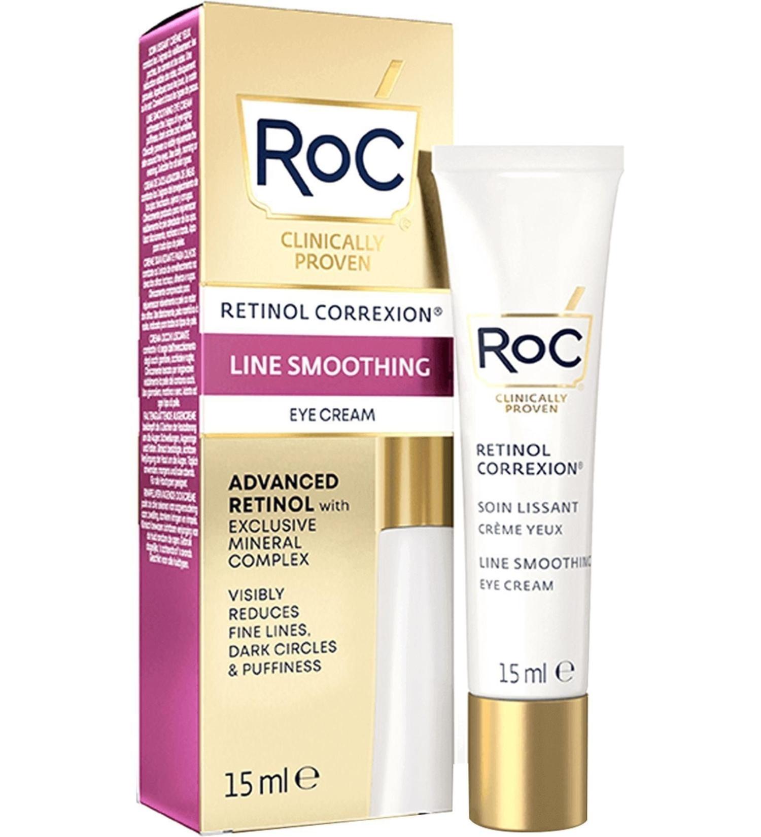 Roc Retinol Anti-Wrinkle Eye Cream 15 Ml - Buy Online on GoSupps.com