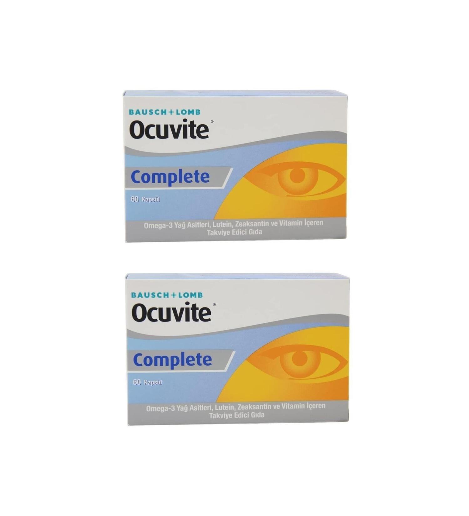 Ocuvite Complete 60 Capsules 2 Pieces