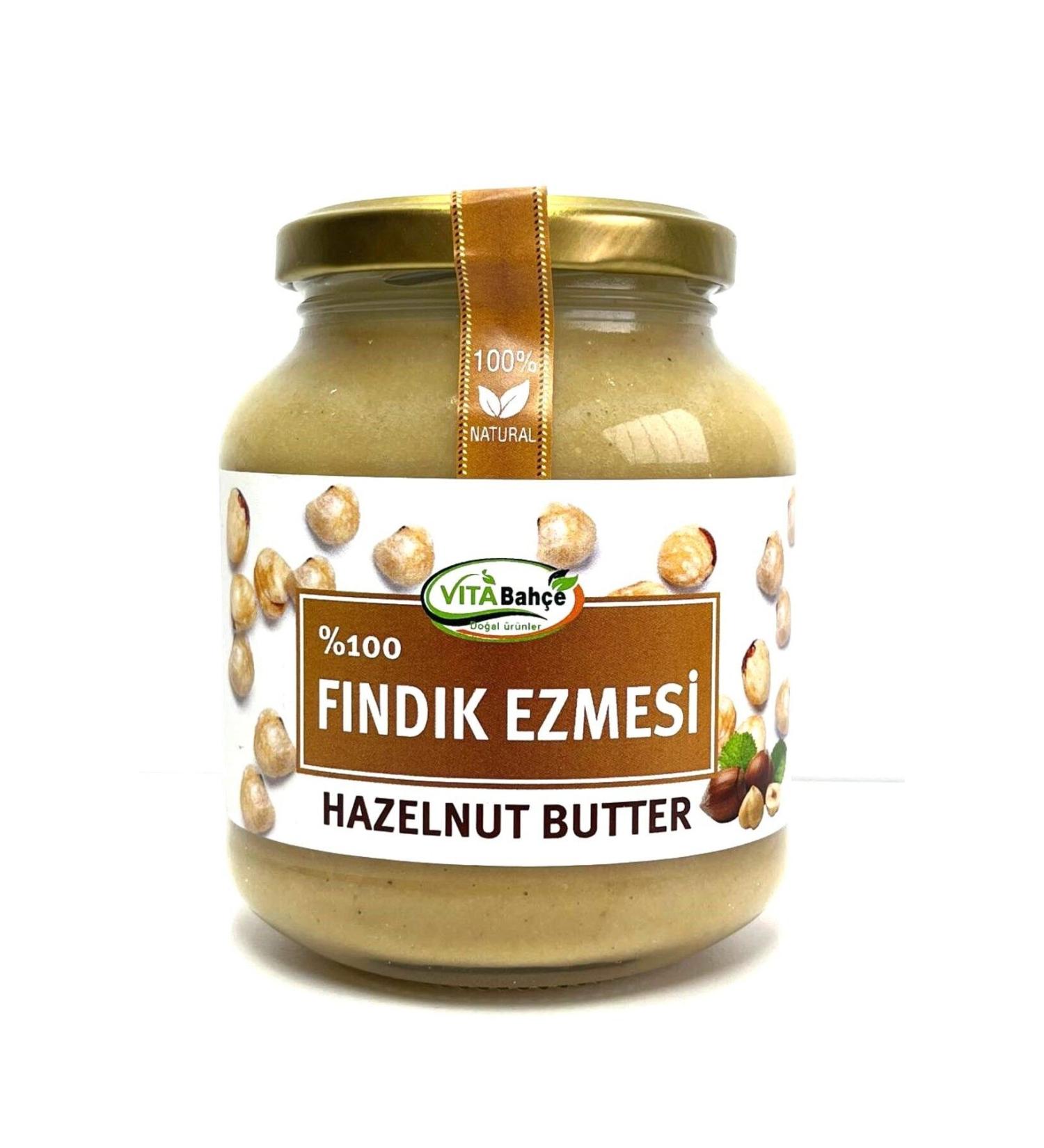 vita HAZELNUT PASTE 0 pure and natural and sugar free