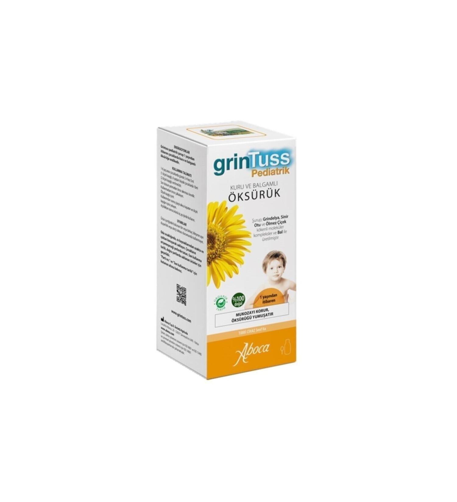 Grintuss Pediatric Syrup Kids 128 gr