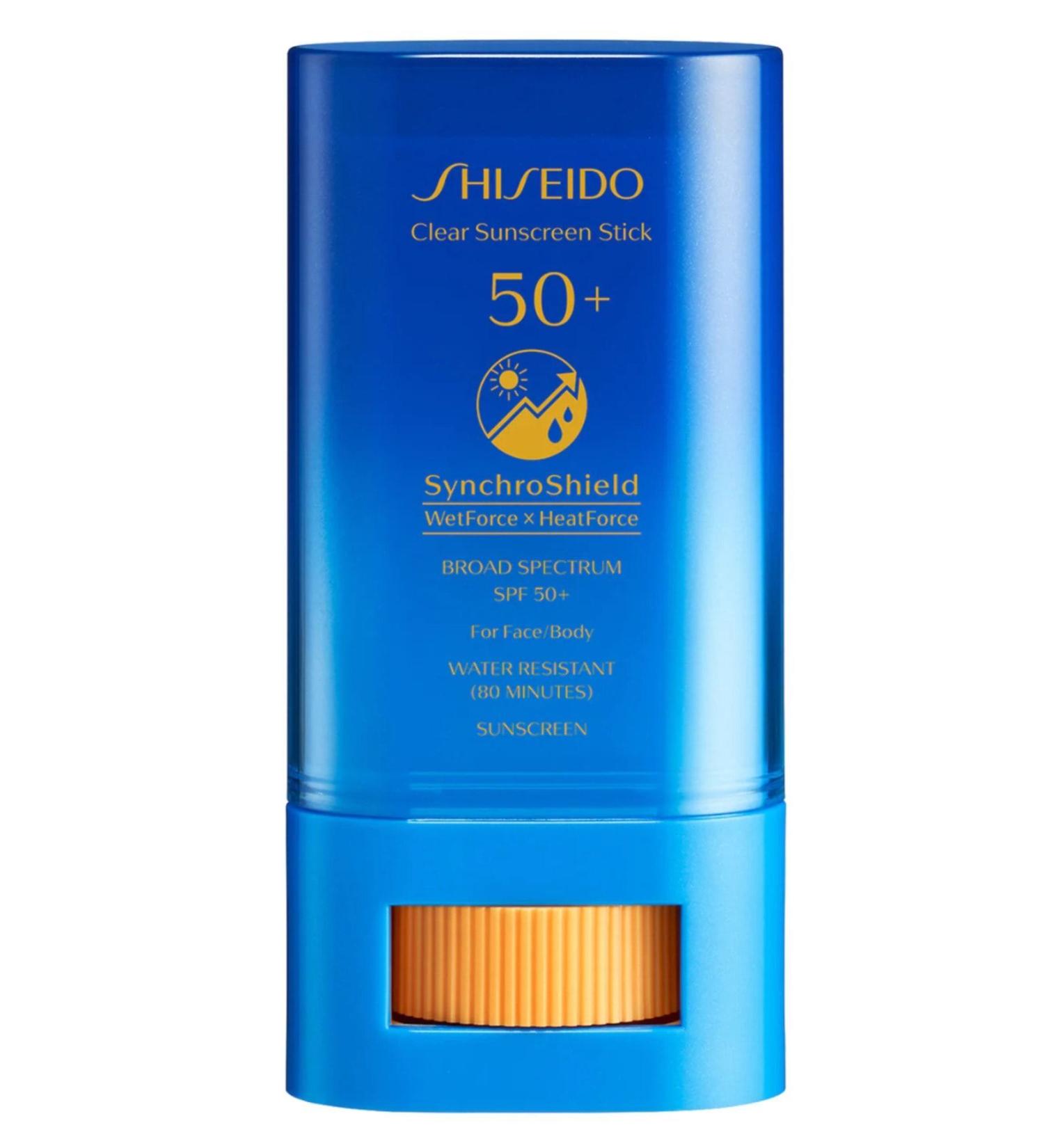 Shiseido Clear Sunscreen Stick SPF 50 20 Gr - Buy Online on GoSupps.com