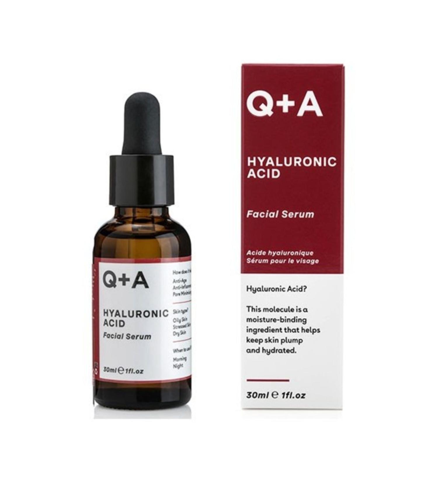 Q+A Hyaluronic Acid Face Serum 30ml