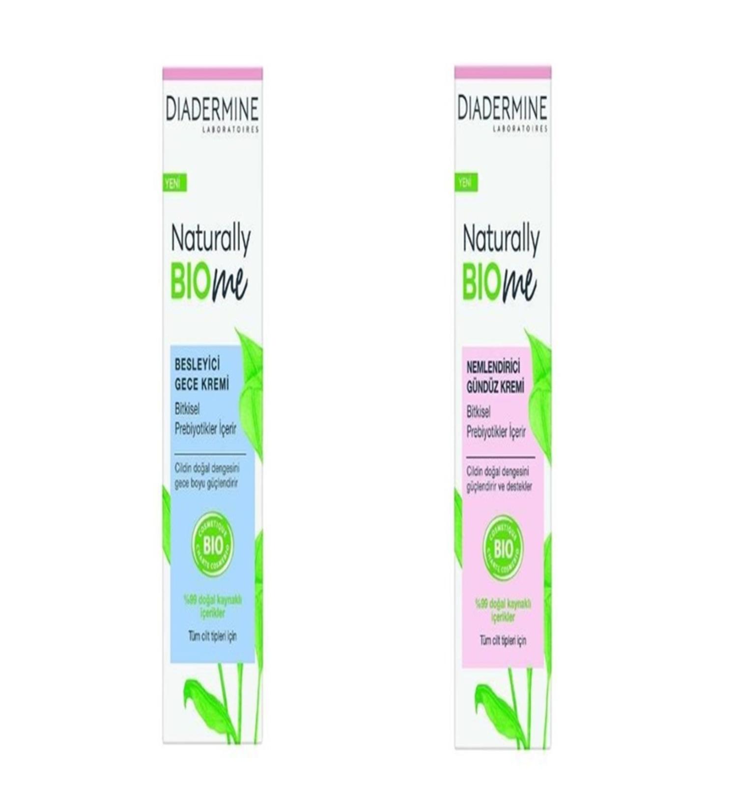 Diadermine 2-Piece SET - Nourishing Night Cream 50ml & Moisturizing Day Cream 50ml