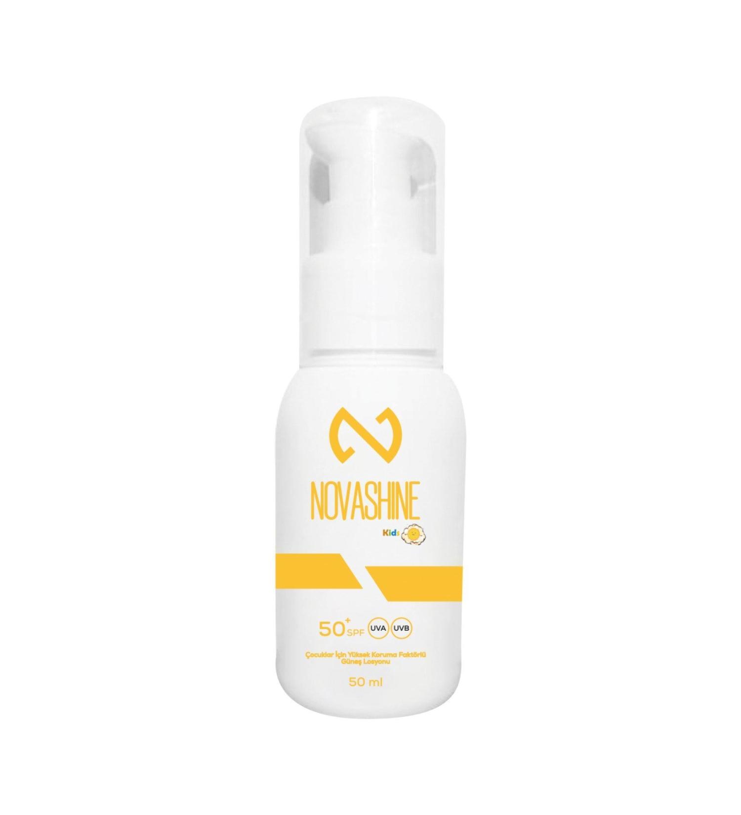 Novashine High Protection Factor Sun Lotion for Children 50 ml Sun Cream Sun Cream
