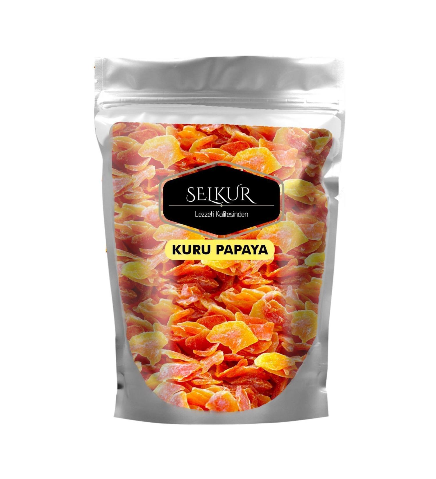 SELKUR Dried Papaya 1KG 1ST QUALITY - Buy Online on GoSupps.com