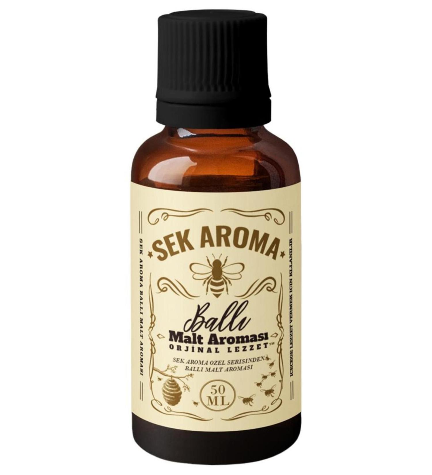 Dry Aroma Honey Ready Mix Malt Kit - Honey Ready Mix Malt Flavor 50 Ml (COMPATIBLE WITH 5 LITERS)