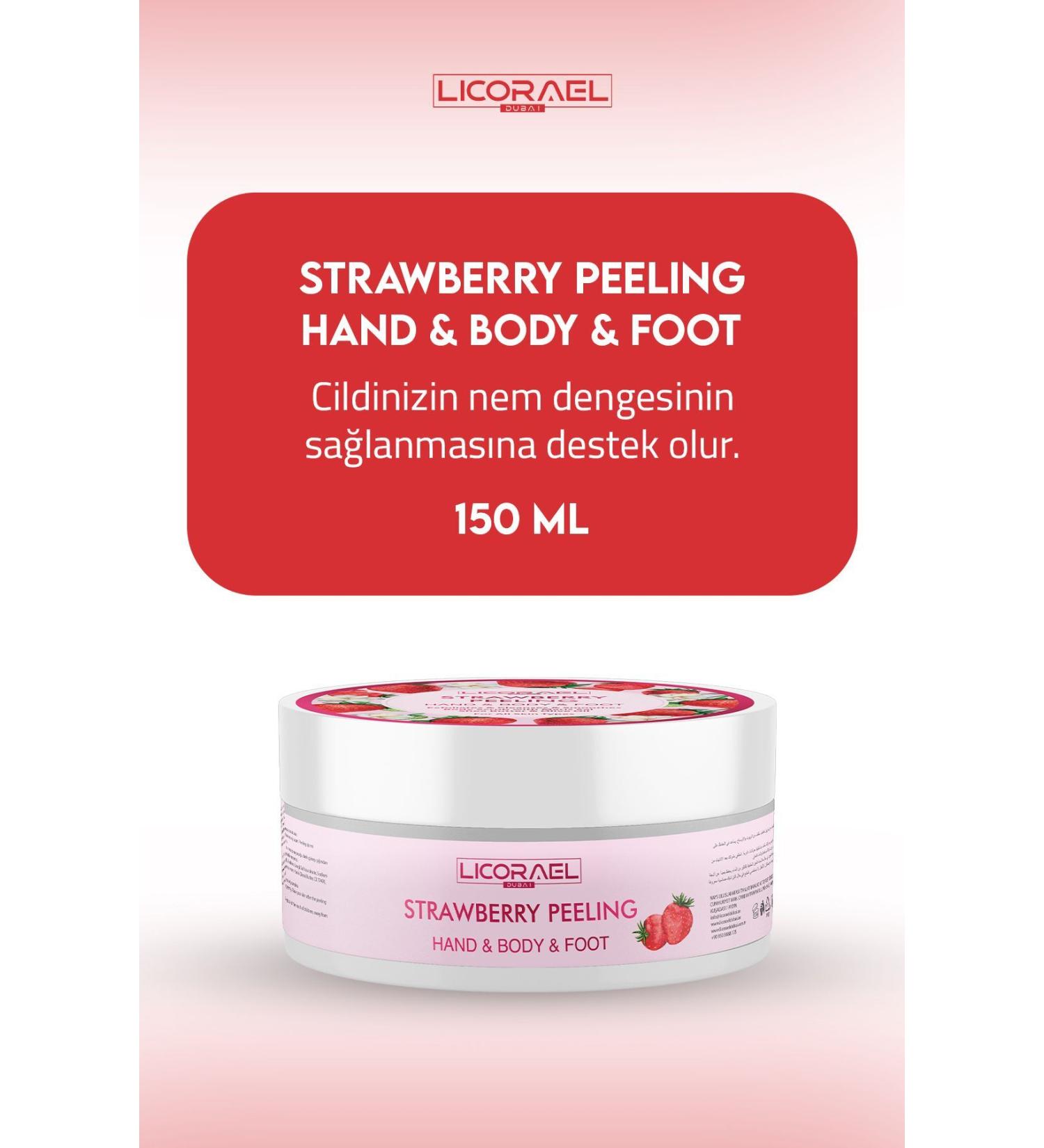 Licorael Dubai Peeling Strawberry Flavored 150ml - Buy Online on GoSupps.com