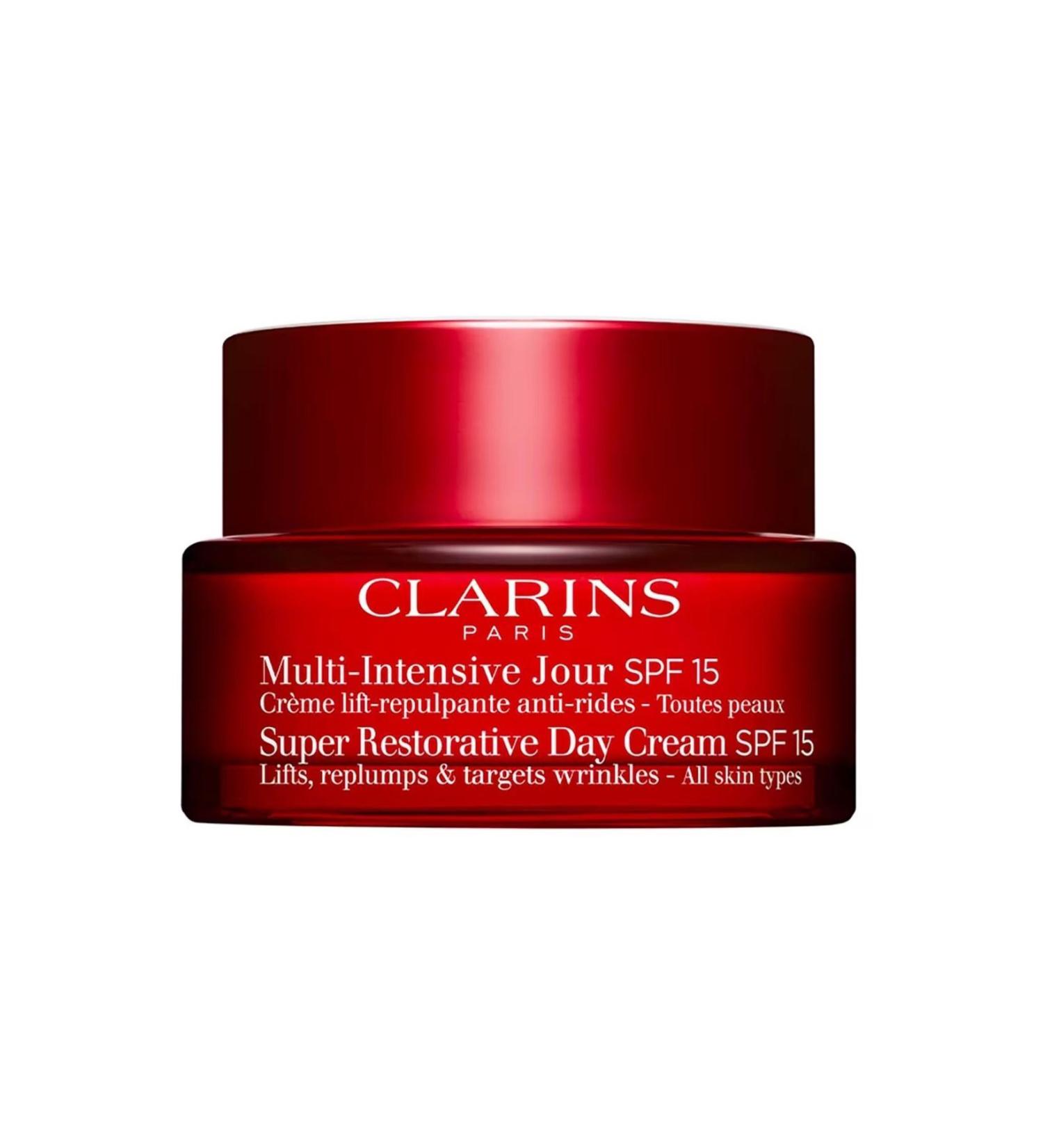 Clarins Organic Anti-Sagging Firming Plumping SPF15 Day Cream-50 ml - Buy Online on GoSupps.com