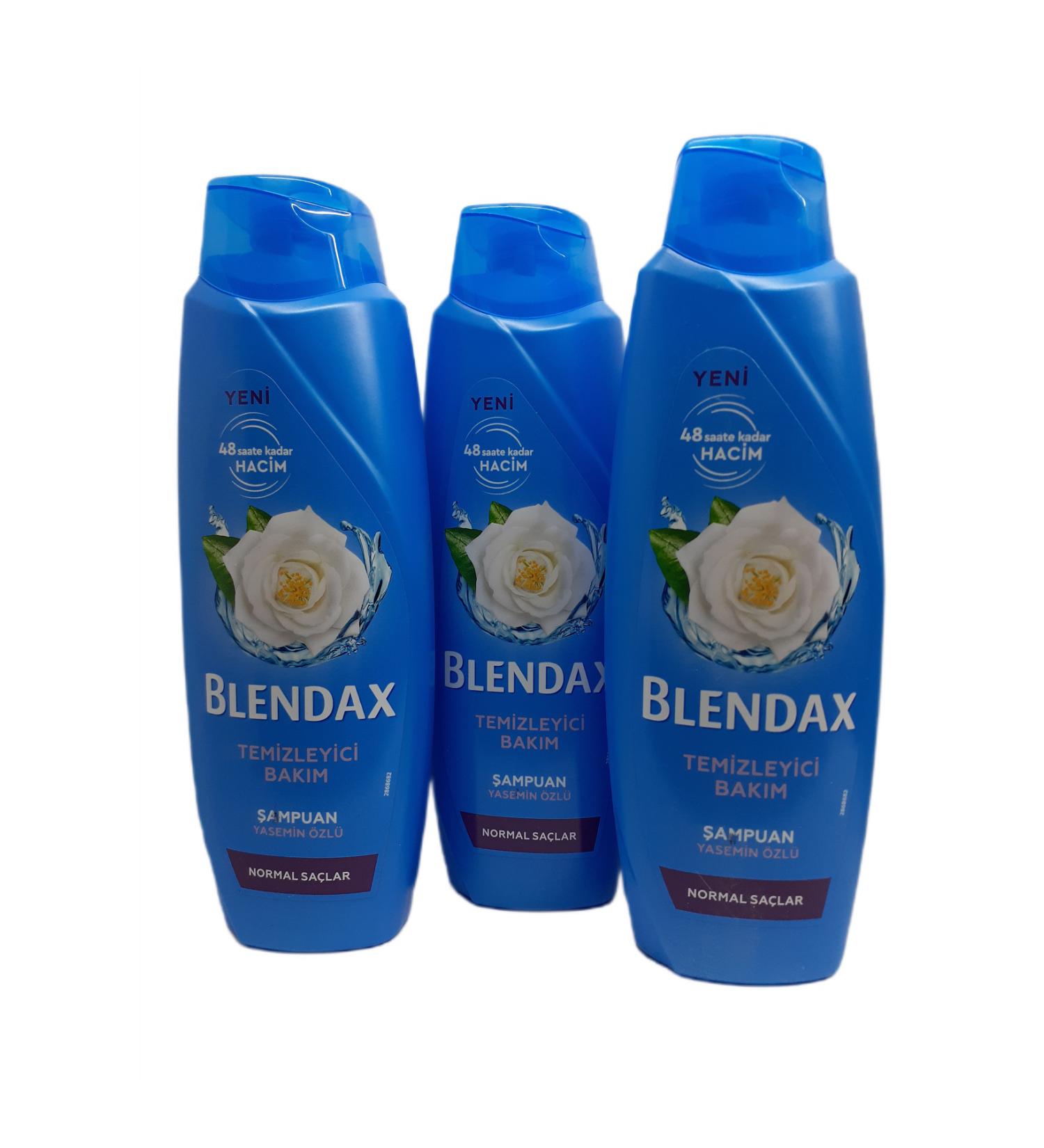 Blendax Cleansing Care Jasmine Essence Shampoo 500 ml X 3 Pieces