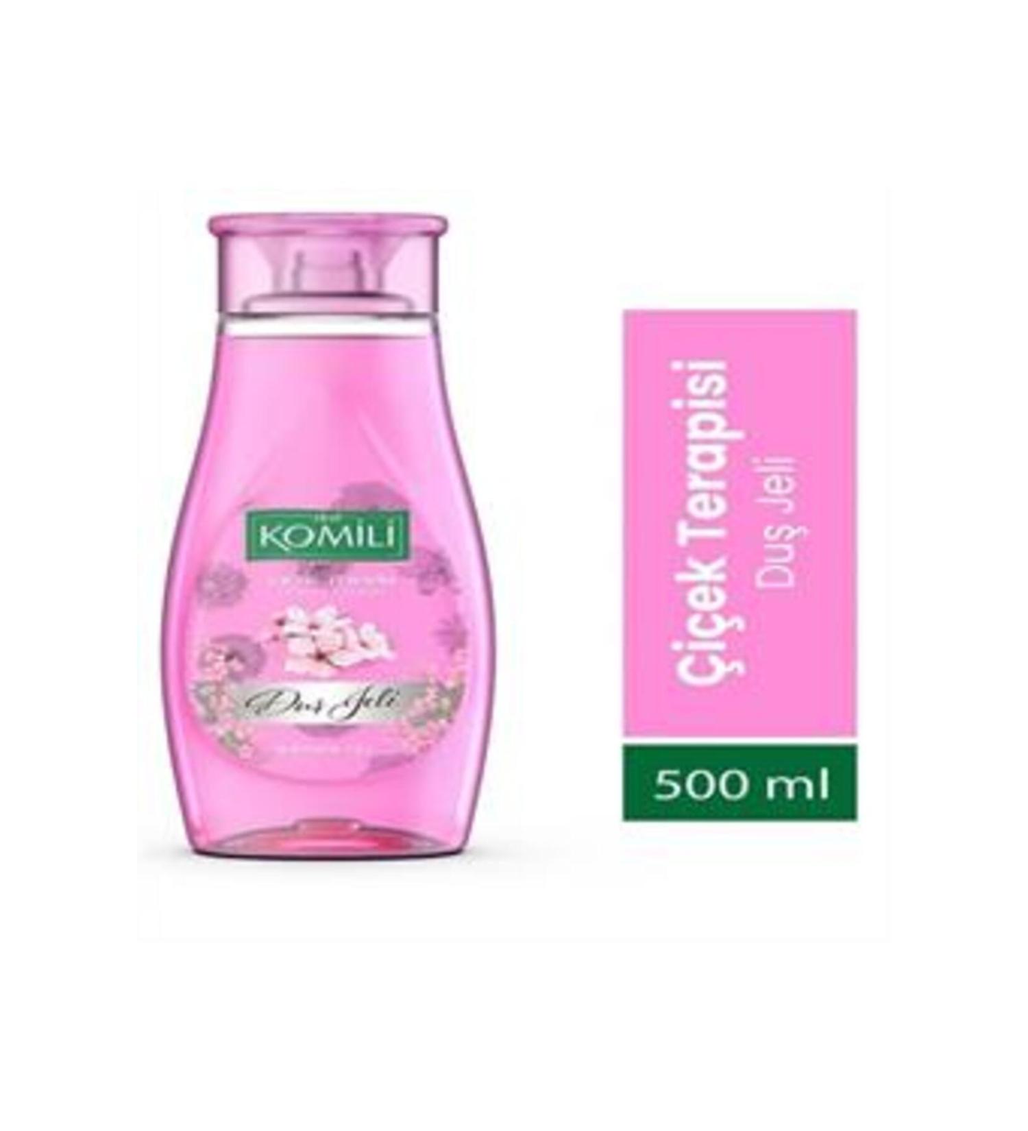 Komili ( CLAY MASK GIFT ) Komili Flower Therapy Shower Gel 500ml ( 1 PIECE )