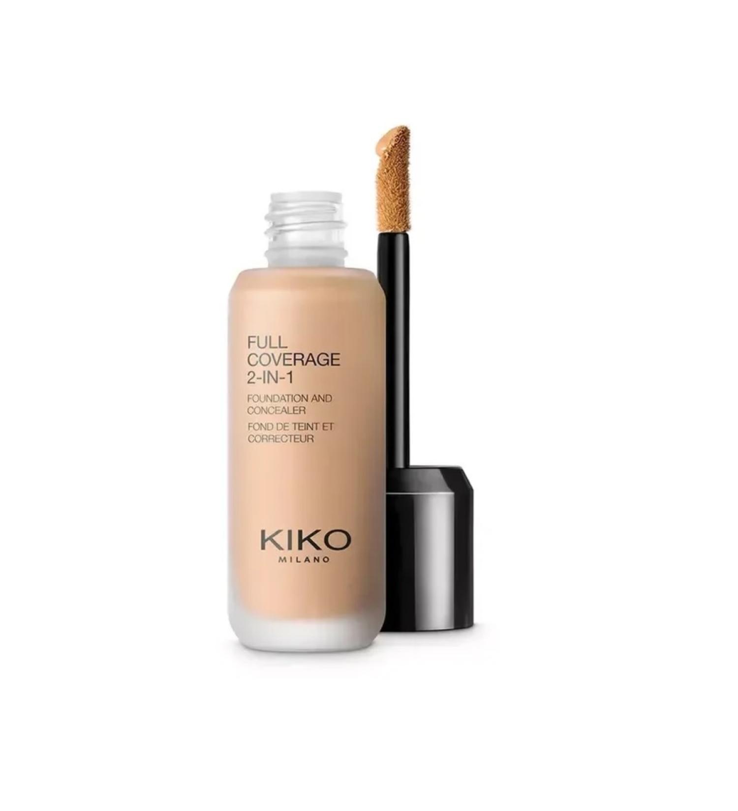 KIKO Foundation & Concealer - Full Coverage 2-in-1 Foundation & Concealer CR05 25ML - Buy Online on GoSupps.com