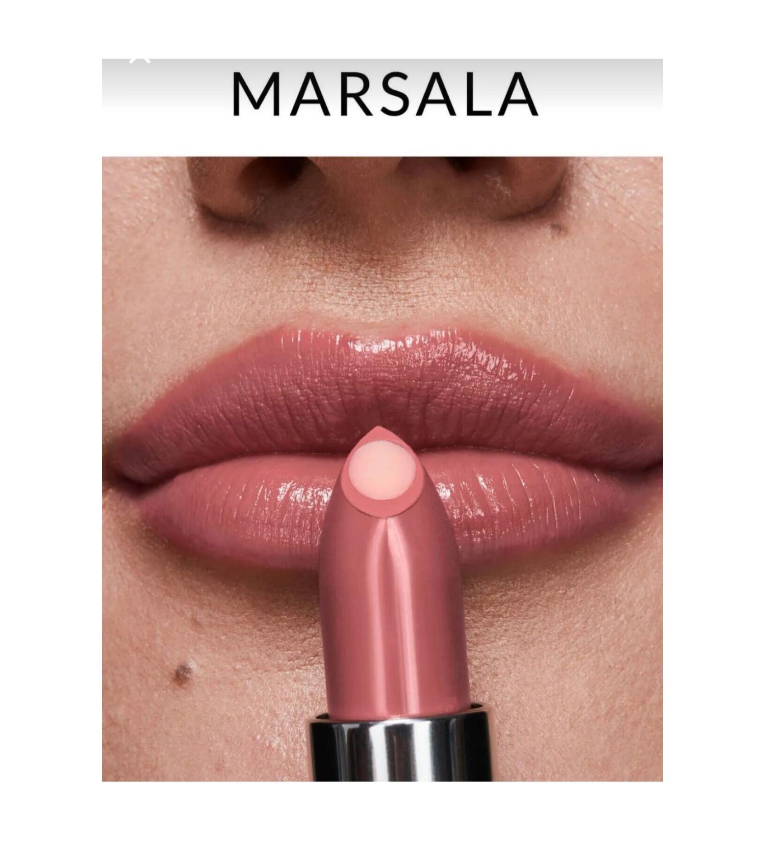 Avon Hydramatic Shimmer Lipstick Marsala