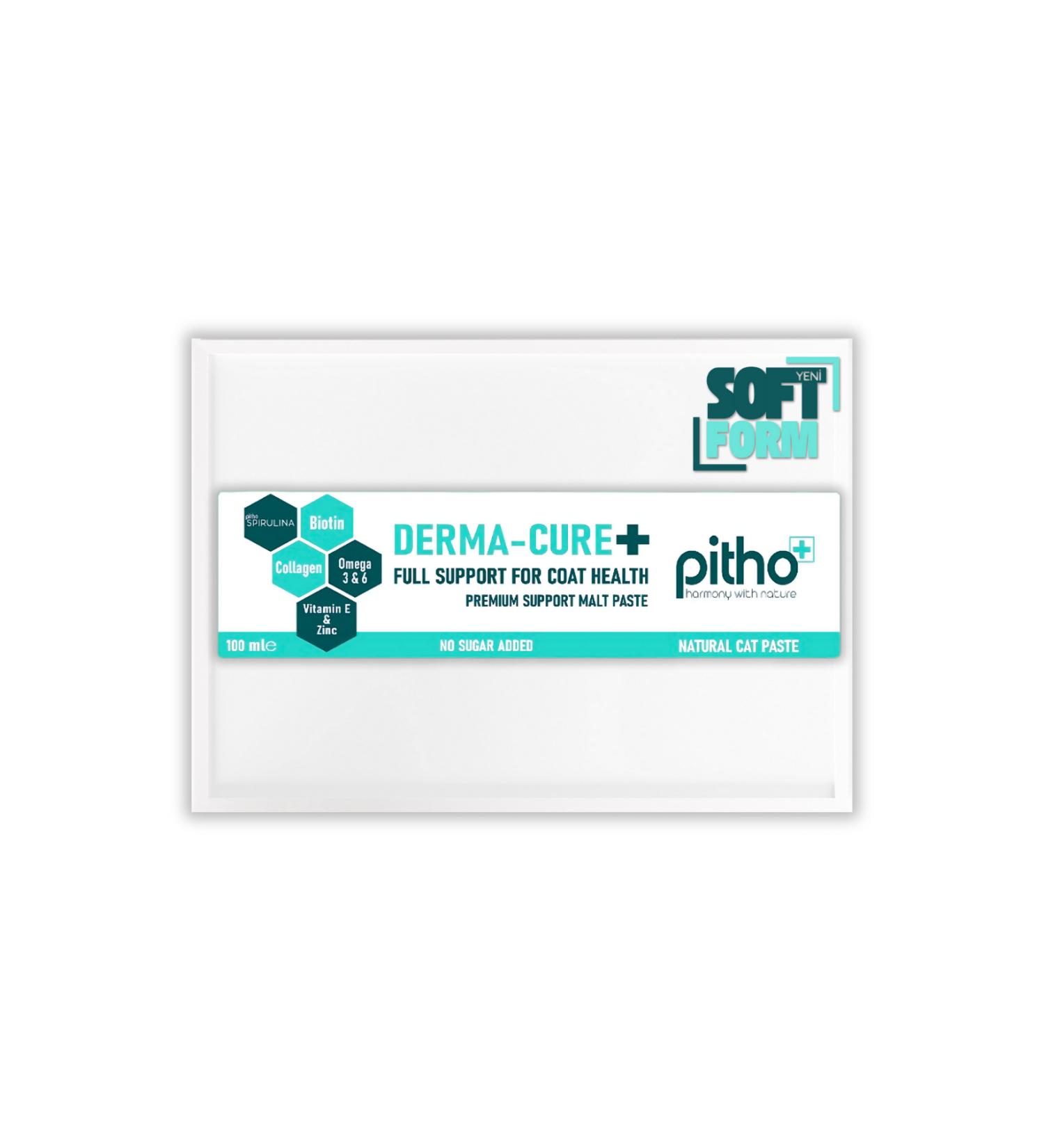 Pitho Derma Cure - Cat Malt to Support Hair and Skin Health Against Excessive Hair Loss for Cats - Buy Online on GoSupps.com