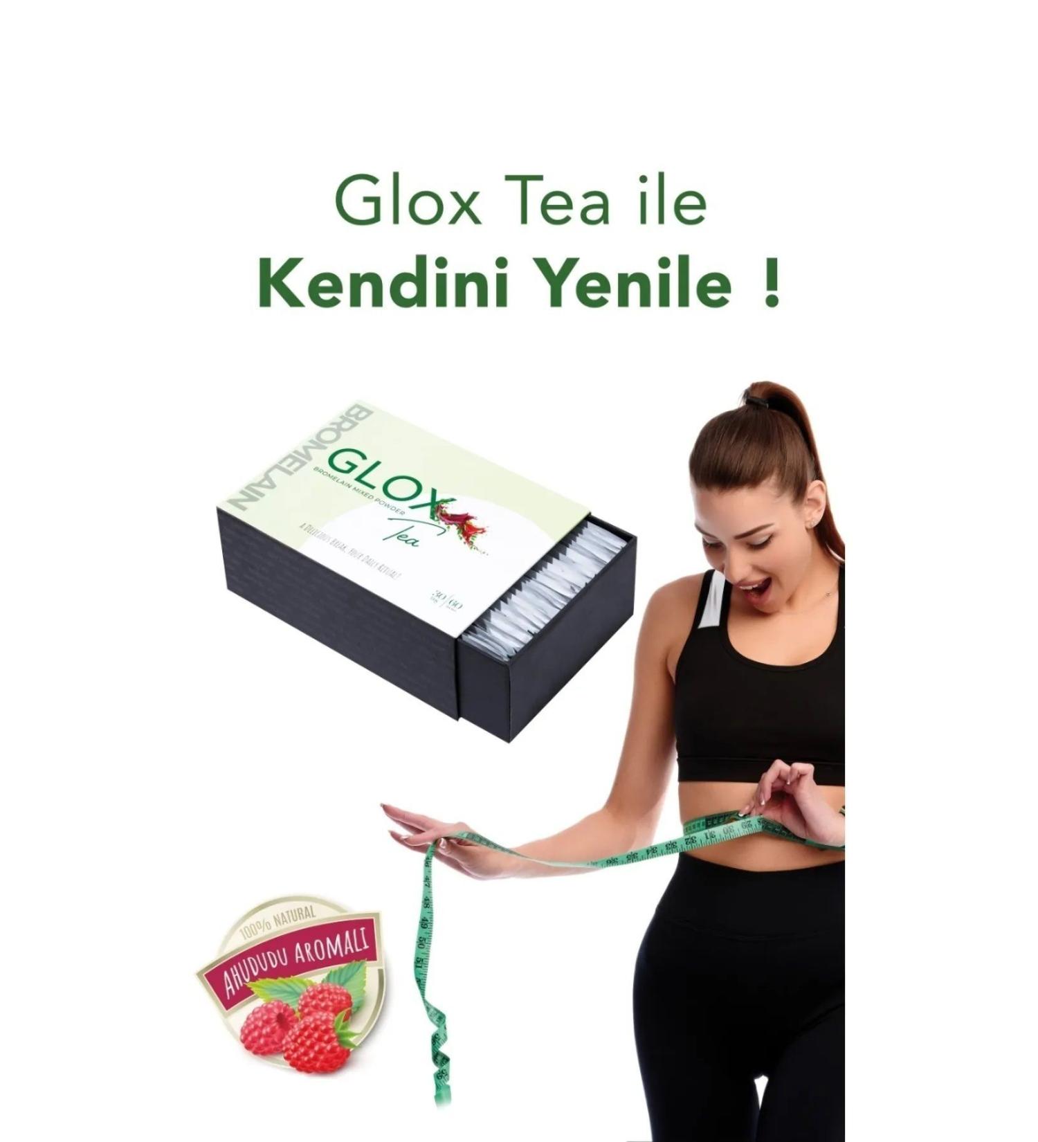 Glox Tea Gloxtea Bromelain Extract Herbal Mixture Glox Detox Form Tea Glox Tea - Buy Online on GoSupps.com