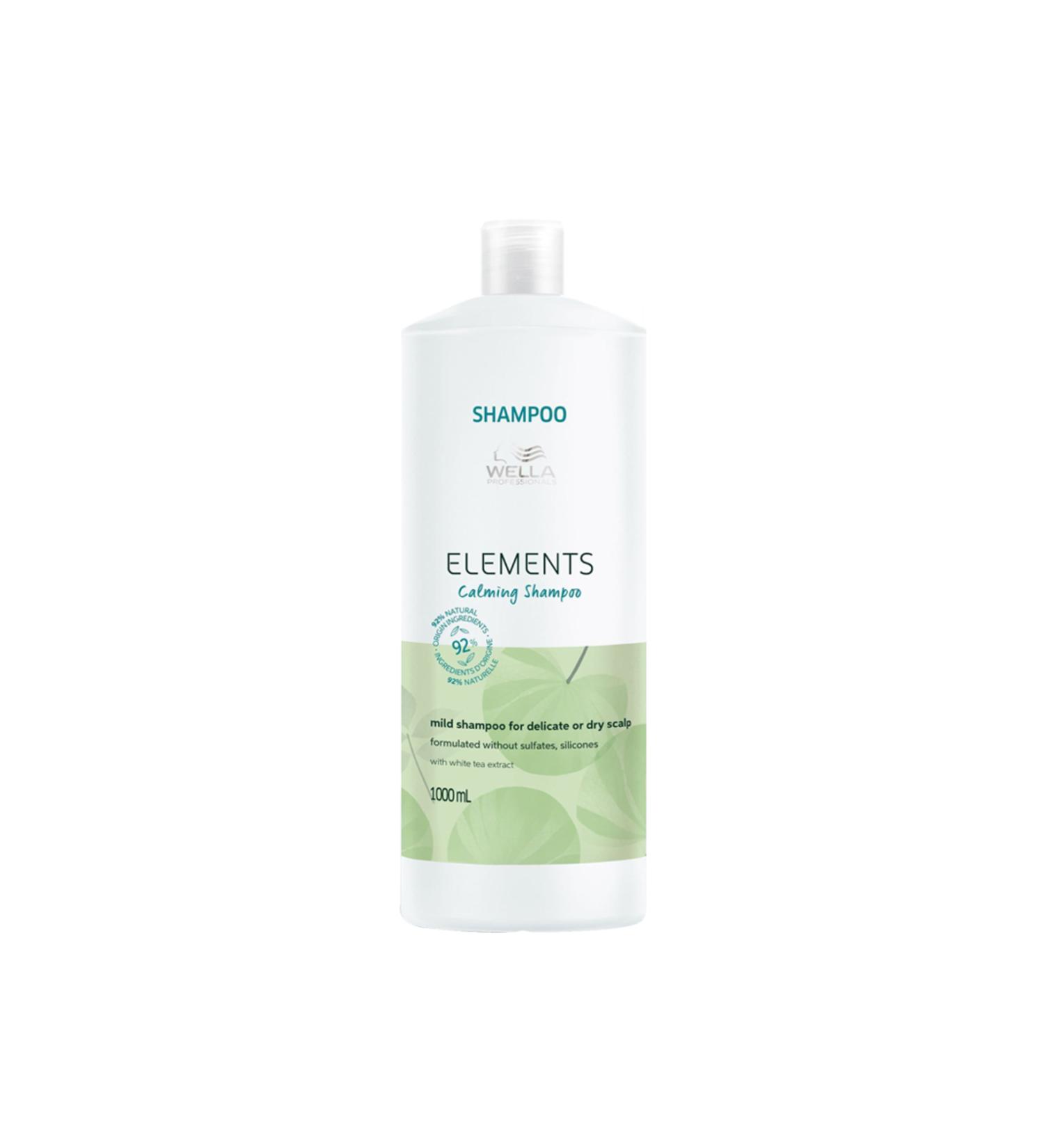 wella Professionals Elements Calming Dry Scalp Moisturizing Soothing Shampoo 1000ml