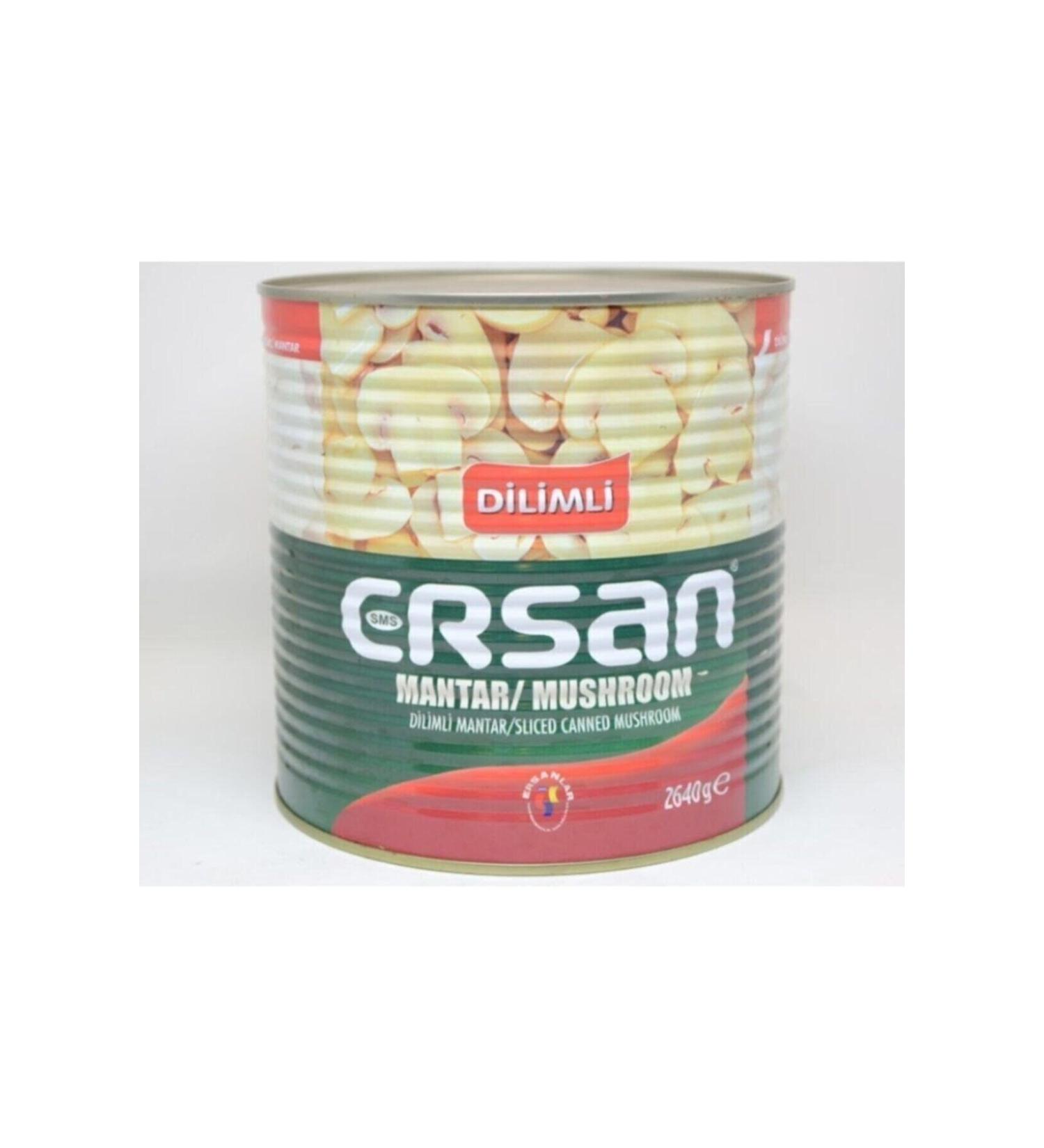Ersan Sliced Mushroom Canned 2640 gr