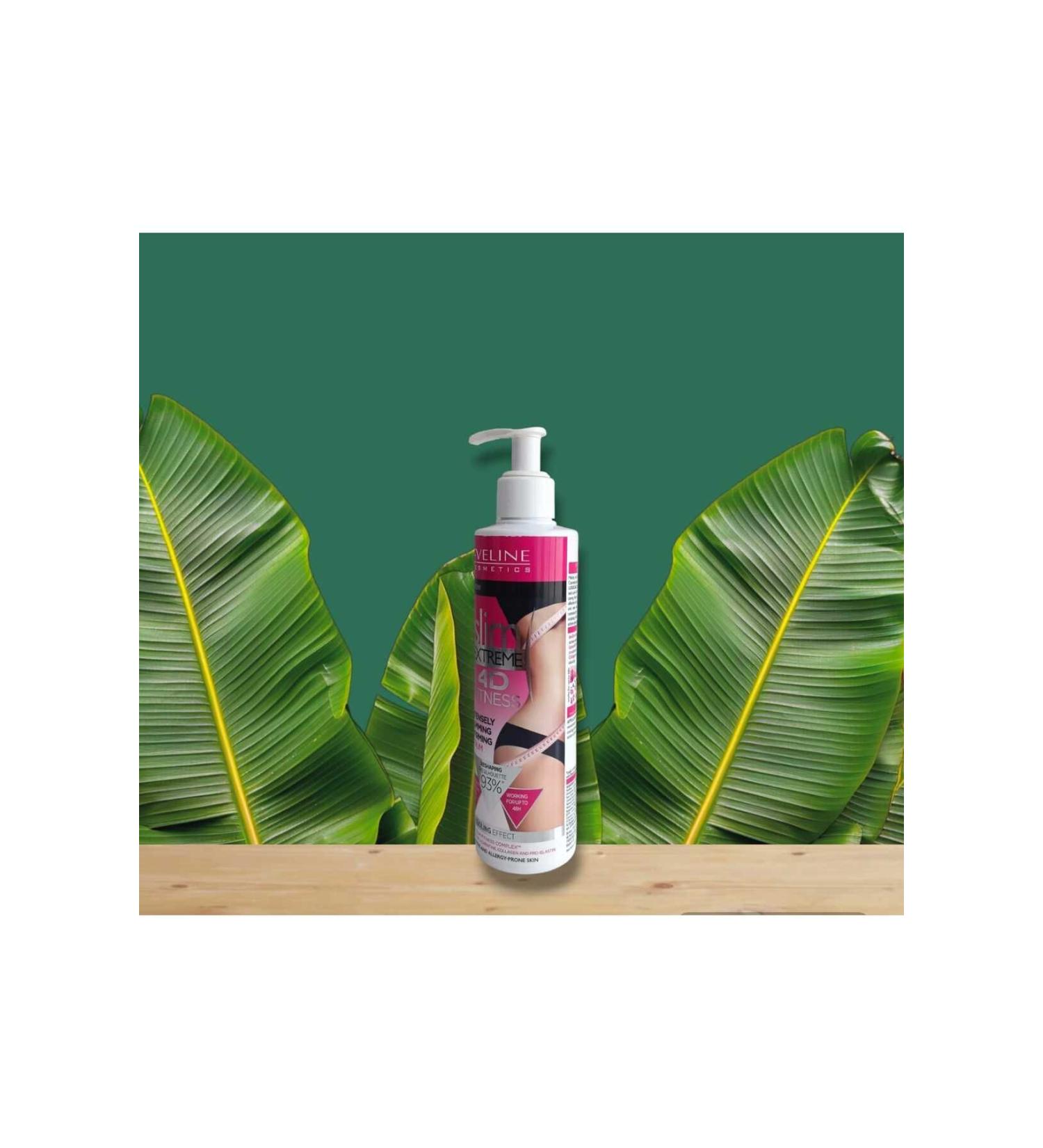 Eveline Cosmetics Eveline Slim Extreme 4D Cooling Effect Intensive Slim Firming Fitness Serum 245ml - Buy Online on GoSupps.com