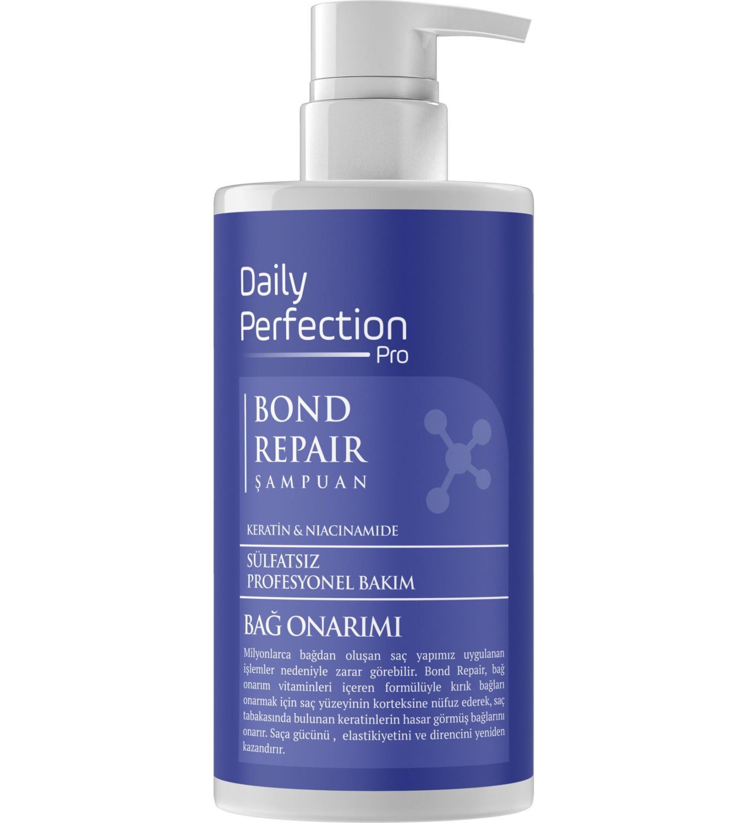 DAILY PERFECTION PRO Bond Repair Shampoo 450 ml - Buy Online on GoSupps.com