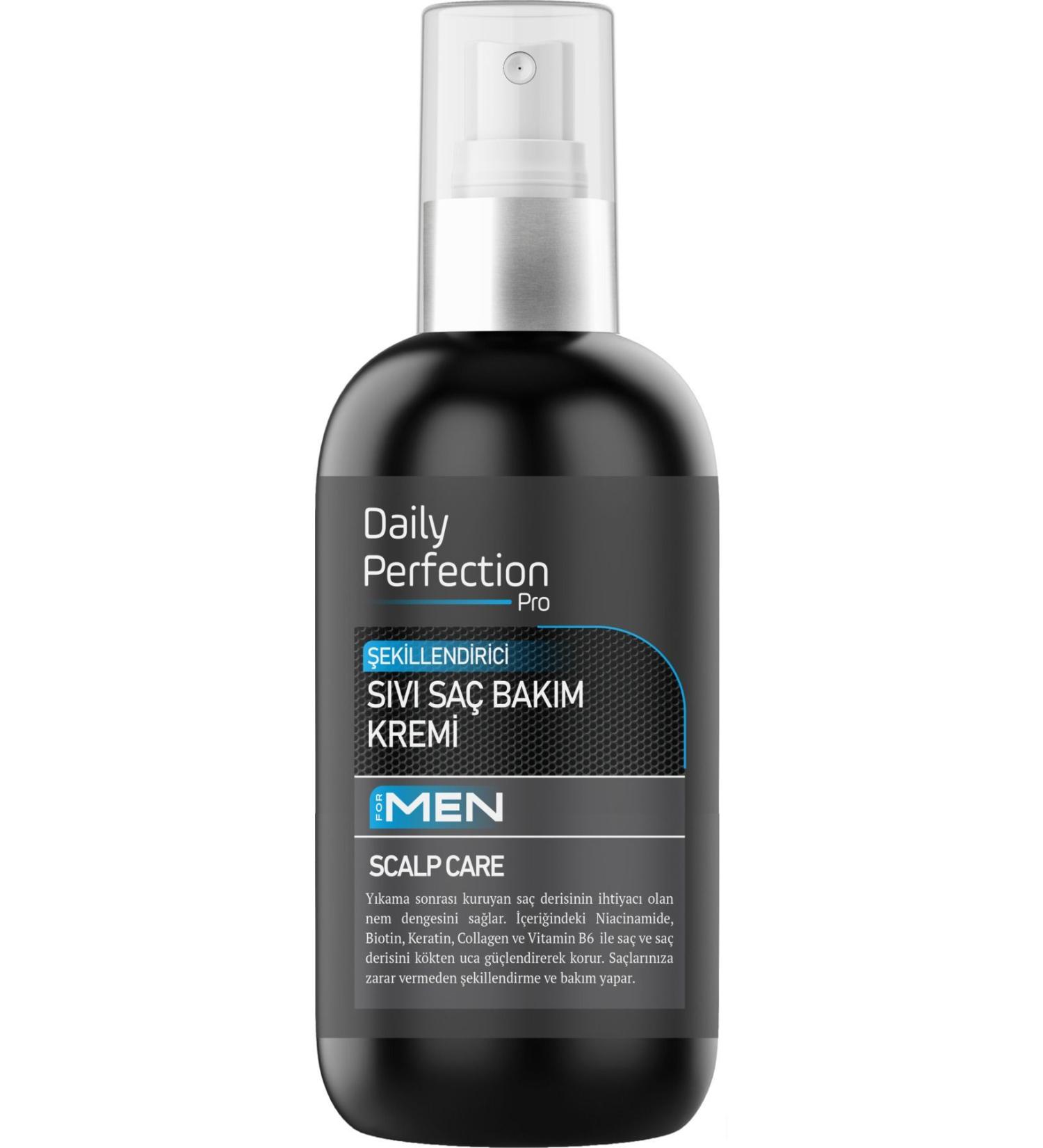 DAILY PERFECTION PRO For Men Styling Liquid Hair Care Cream 200 ml - Buy Online on GoSupps.com
